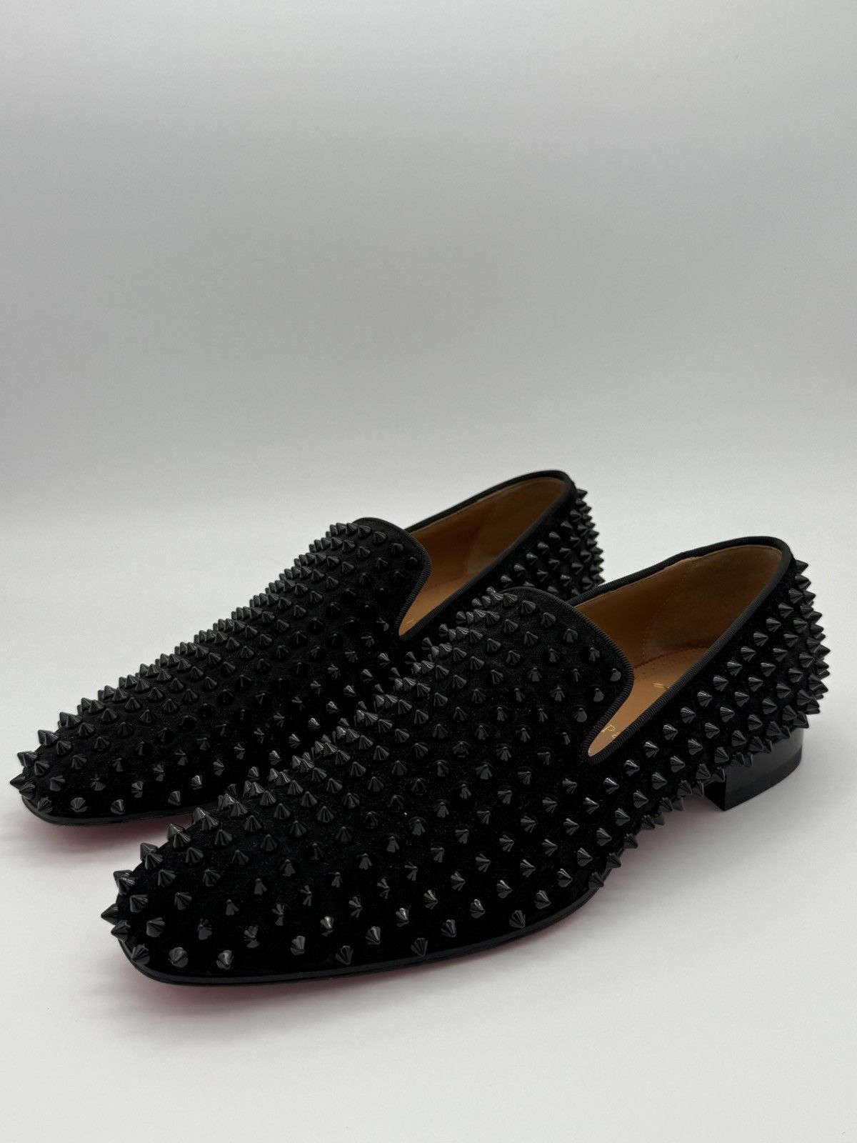 Christian Louboutin Christian Louboutin Dandelion Spikes Loafers Suede US 7 Size US 7 / EU 40 - 1 Thumbnail