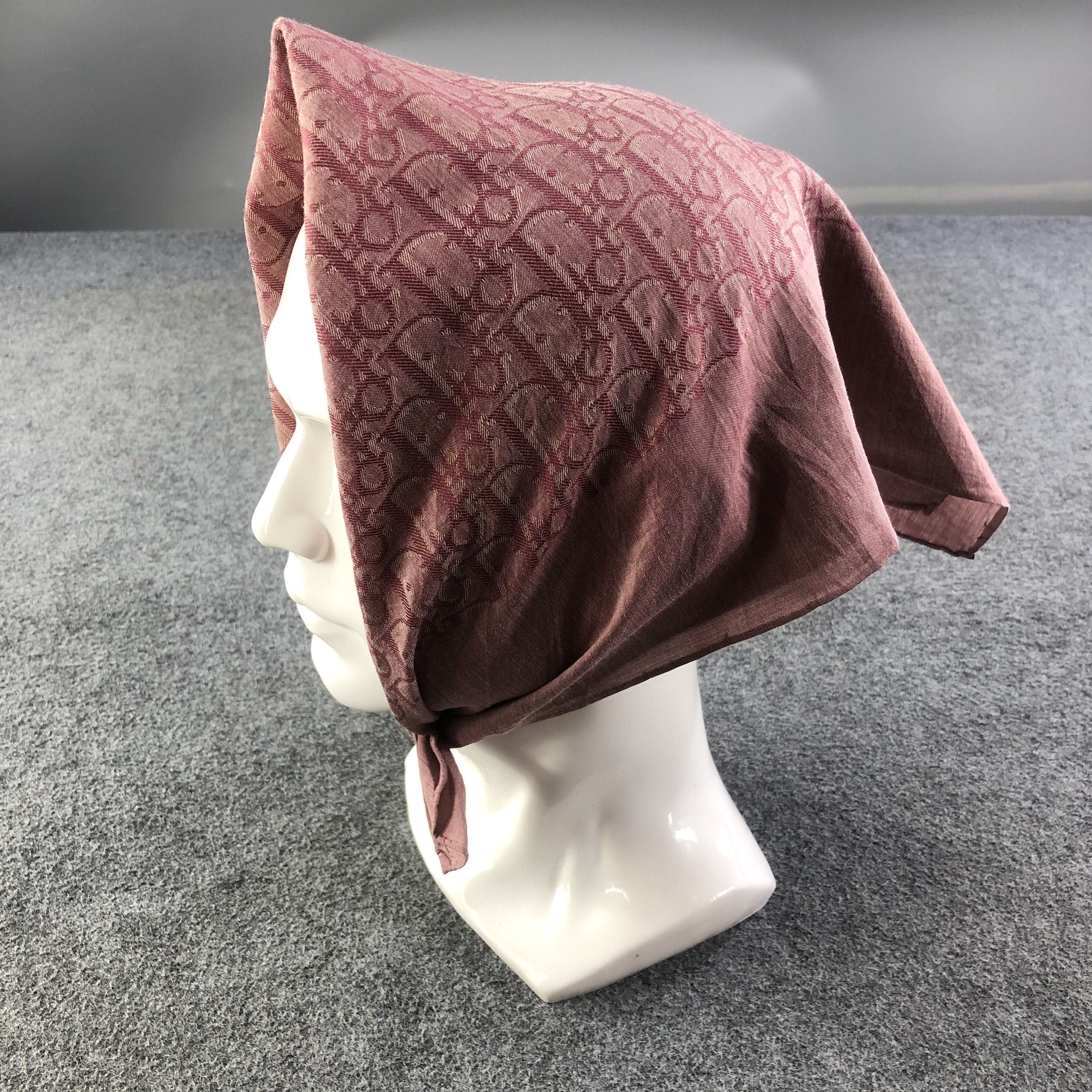 Christian Dior Handkerchief Neckerchief Bandana H1450