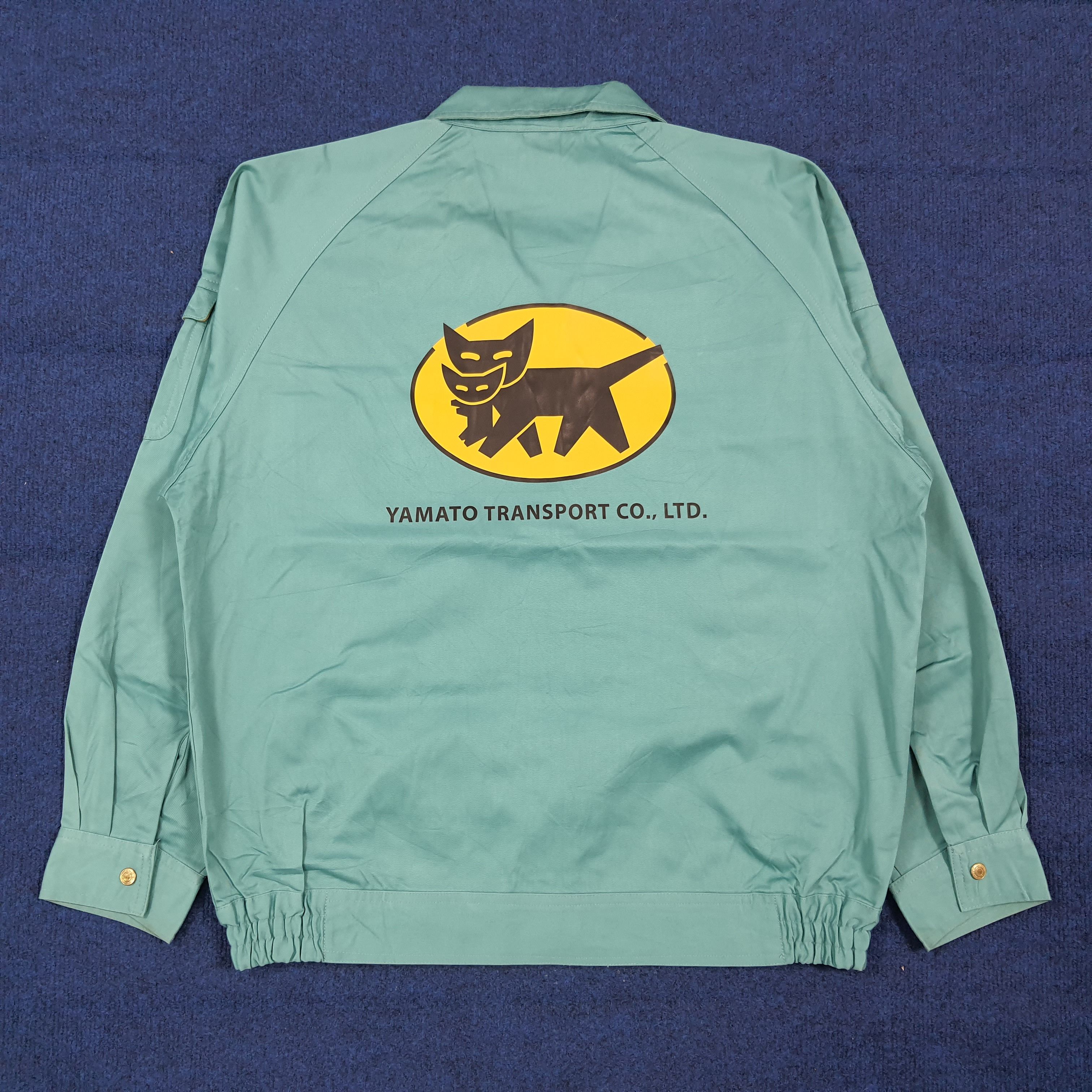 Japanese Brand Vintage Yamato Transport Japan Custom Logo Jacket C287N2 Size US L / EU 52-54 / 3 - 1 Thumbnail