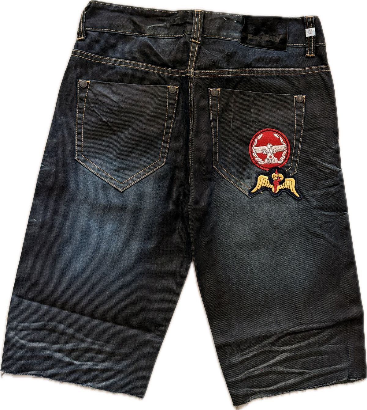 Japanese Brand Sawed Off Big Train Jorts Size US 30 / EU 46 - 2 Thumbnail
