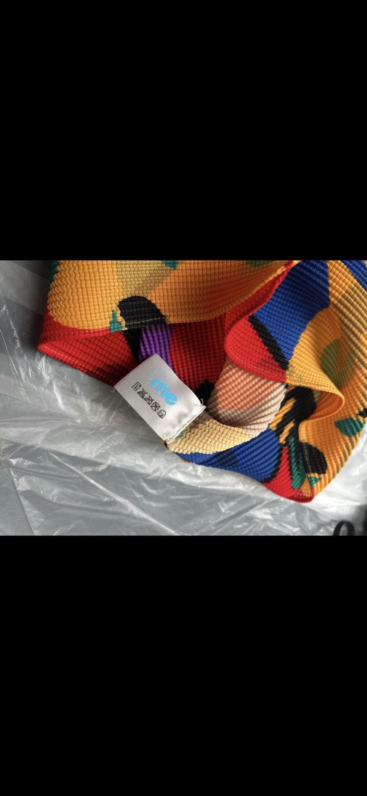 Issey Miyake Issey Miyake Me Multicoloured Short Sleeve Top Size ONE SIZE - 9 Thumbnail