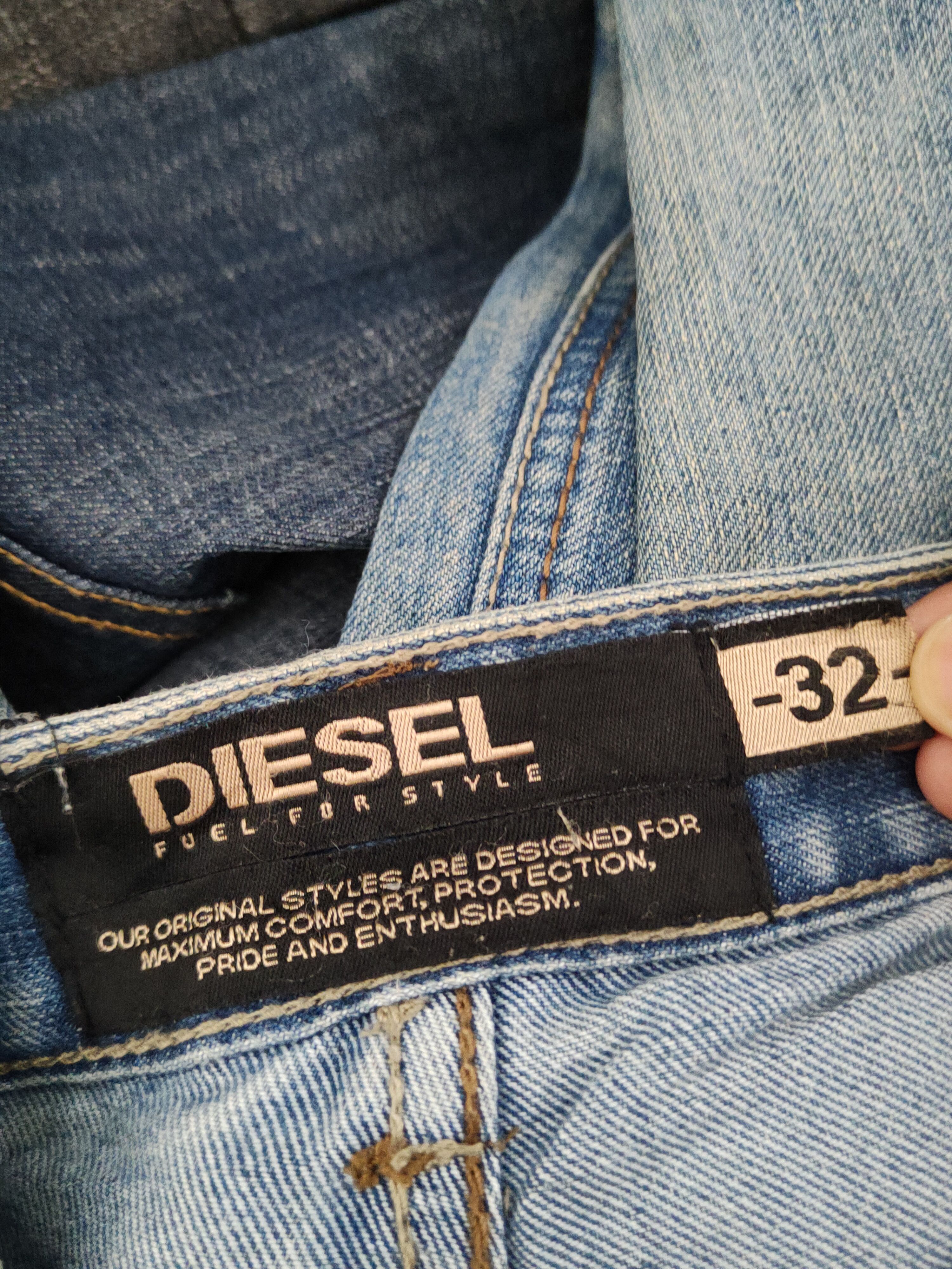 Diesel Diesel Blue Distressed Ripped denim Jeans #W1836 Size US 32 / EU 48 - 15 Thumbnail