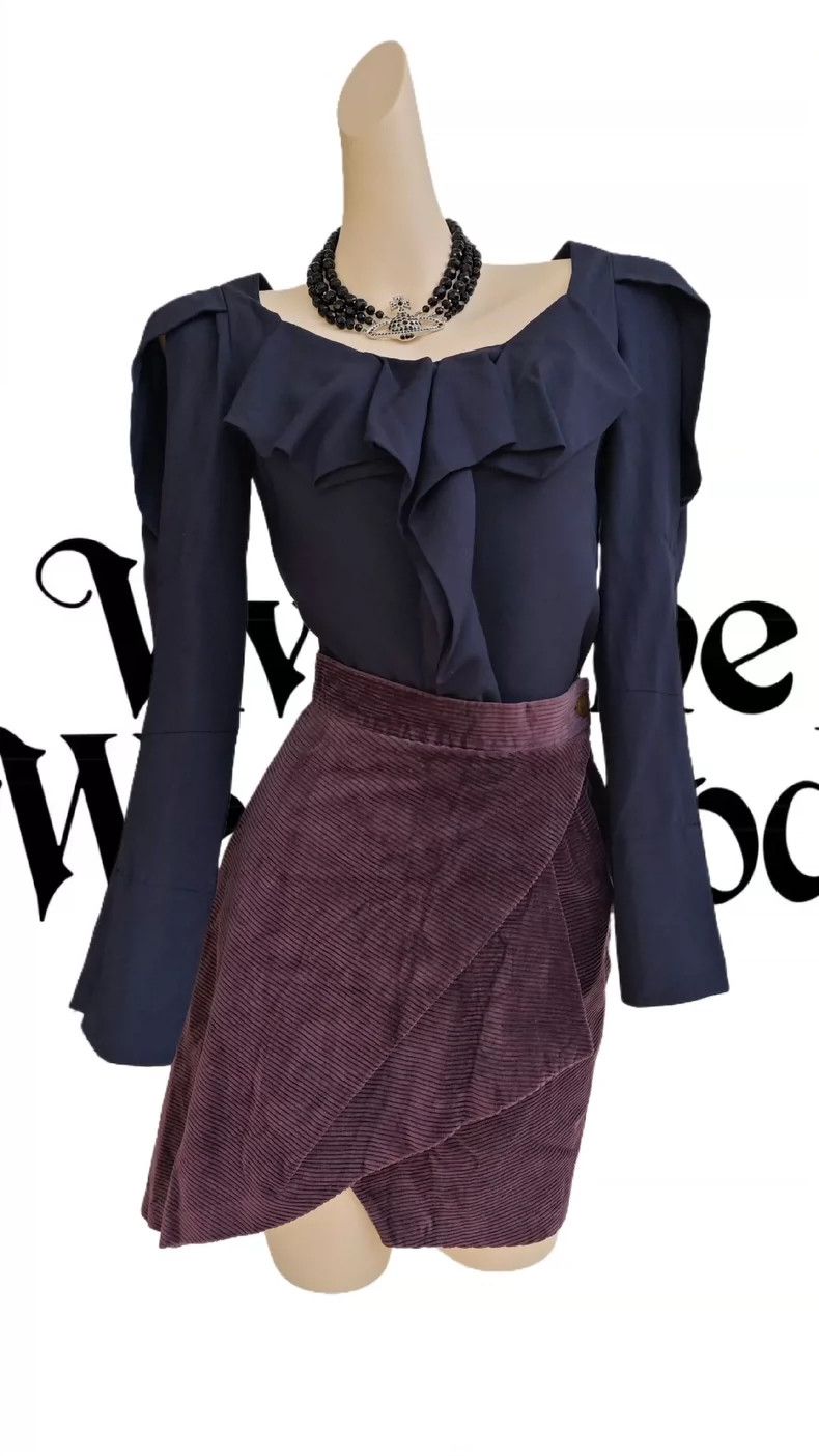 Vivienne Westwood Vivienne Westwood Blue and green corset with lotus leaf ed Size XS / US 0-2 / IT 36-38 - 2 Thumbnail