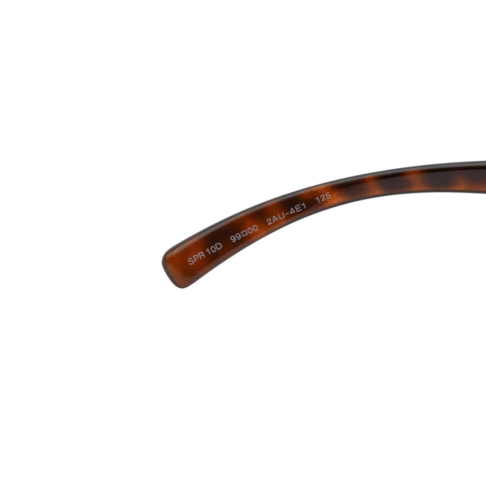 Prada Vintage Prada SPR 10D Tortoiseshell Shield Logo Sunglasses Size ONE SIZE - 7 Thumbnail