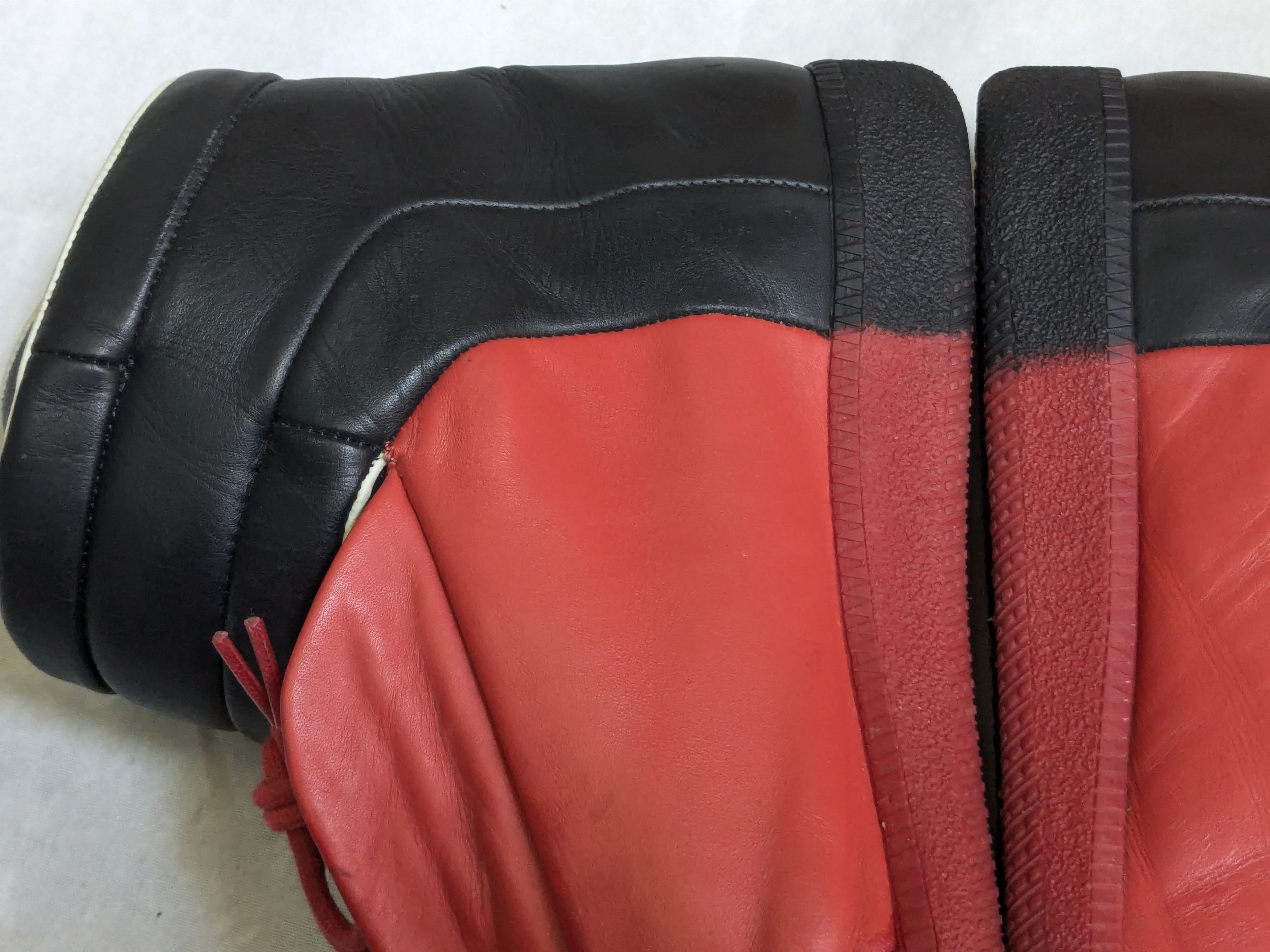 Maison Margiela 44/11-Maison Margiela Future High Sneaker Red/Black Size US 11 / EU 44 - 13 Thumbnail