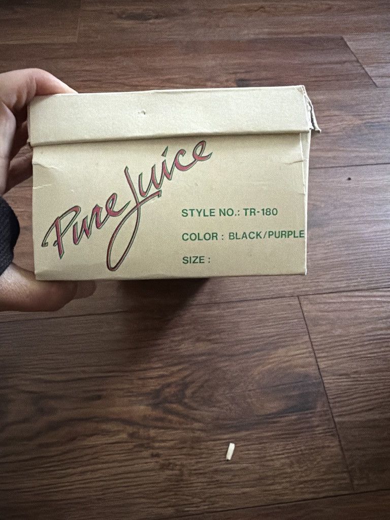 Other Vintage Pure Juice Black/Purple/Teal Canvas Sneakers 6.5M Size US 6.5 / IT 36.5 - 5 Thumbnail