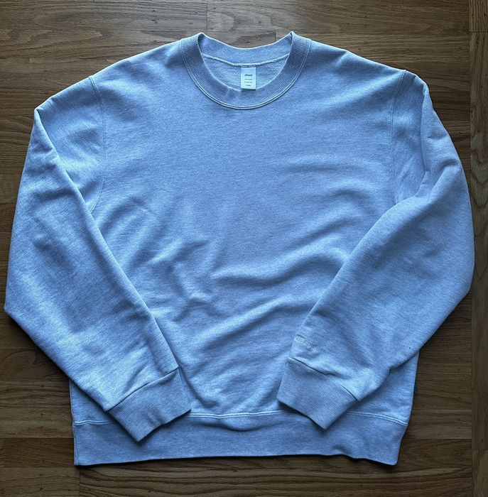 Jjjjound JJJJOUND J90 Ash French Terry Grey Crewneck Sweatshirt XL