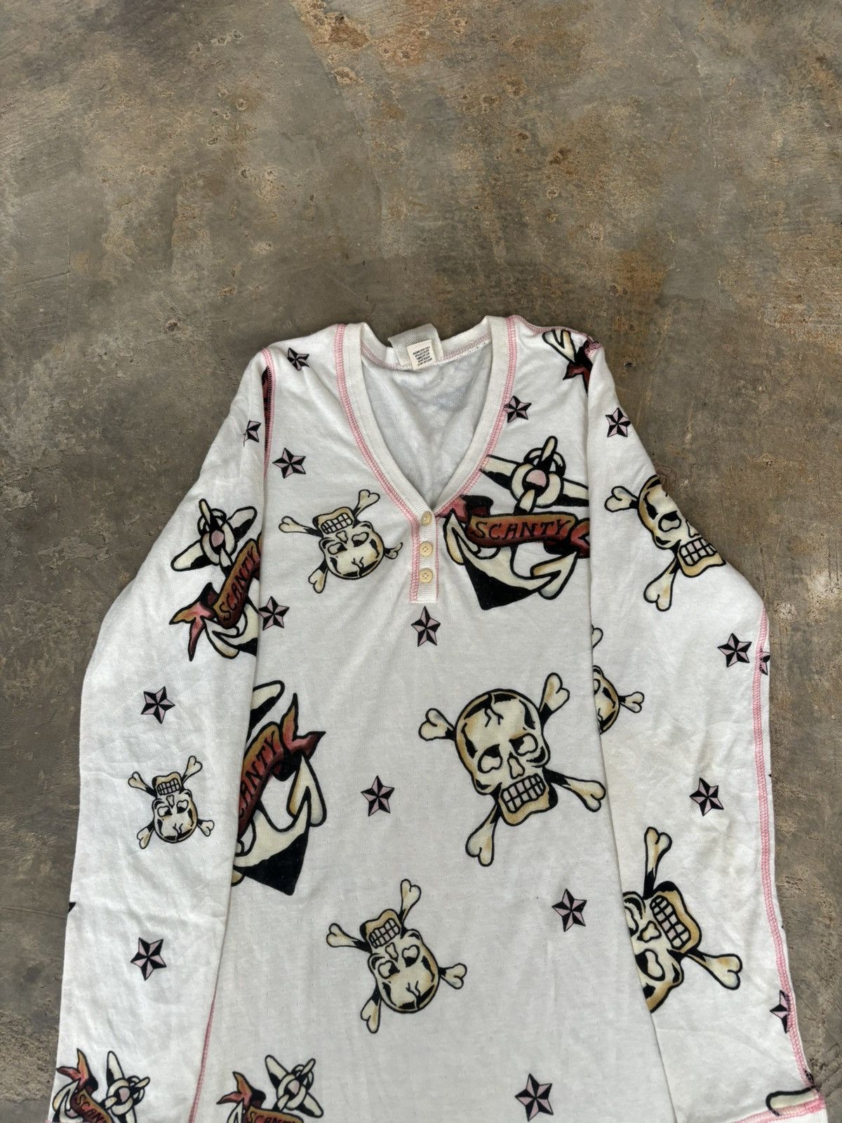 Hysteric Glamour × If Six Was Nine × Japanese Brand Y2k Opium Scanty Skull Full Print Women's Size S / US 4 / IT 40 - 2 Thumbnail