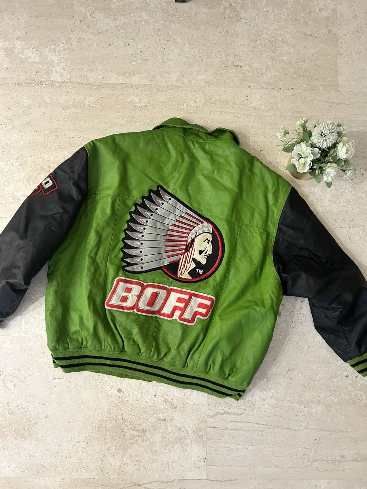 Other Vintage Boff Jacket – Green Streetwear (2010 Era) Size US XL / EU 56 / 4 - 7 Thumbnail