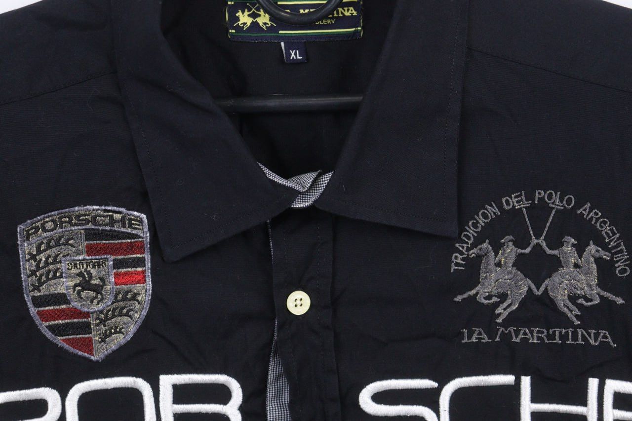 La Martina La Martina Porsche Polo Team Shirt Size US XL / EU 56 / 4 - 9 Thumbnail