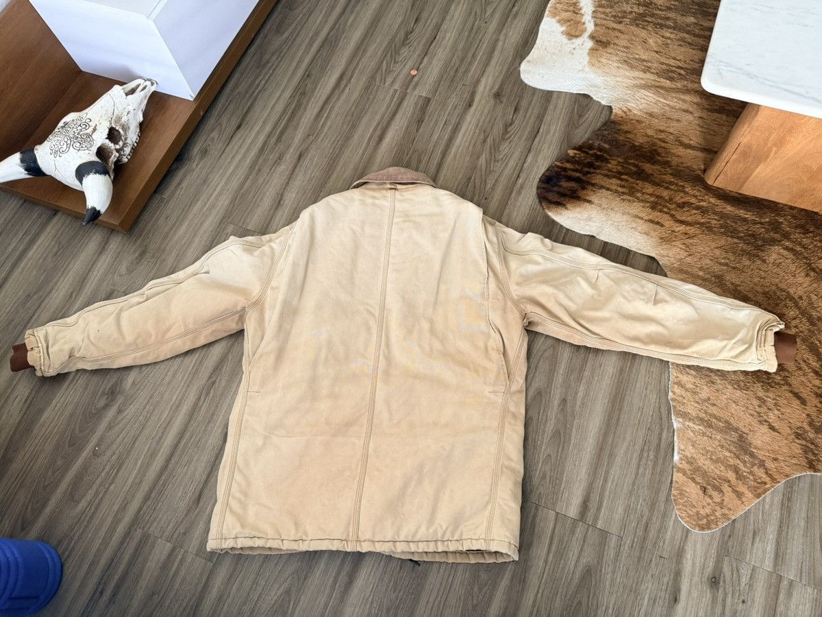 Carhartt Carhartt Men’s XL Brown Lined Insulated Work Jacket Size US XL / EU 56 / 4 - 5 Thumbnail