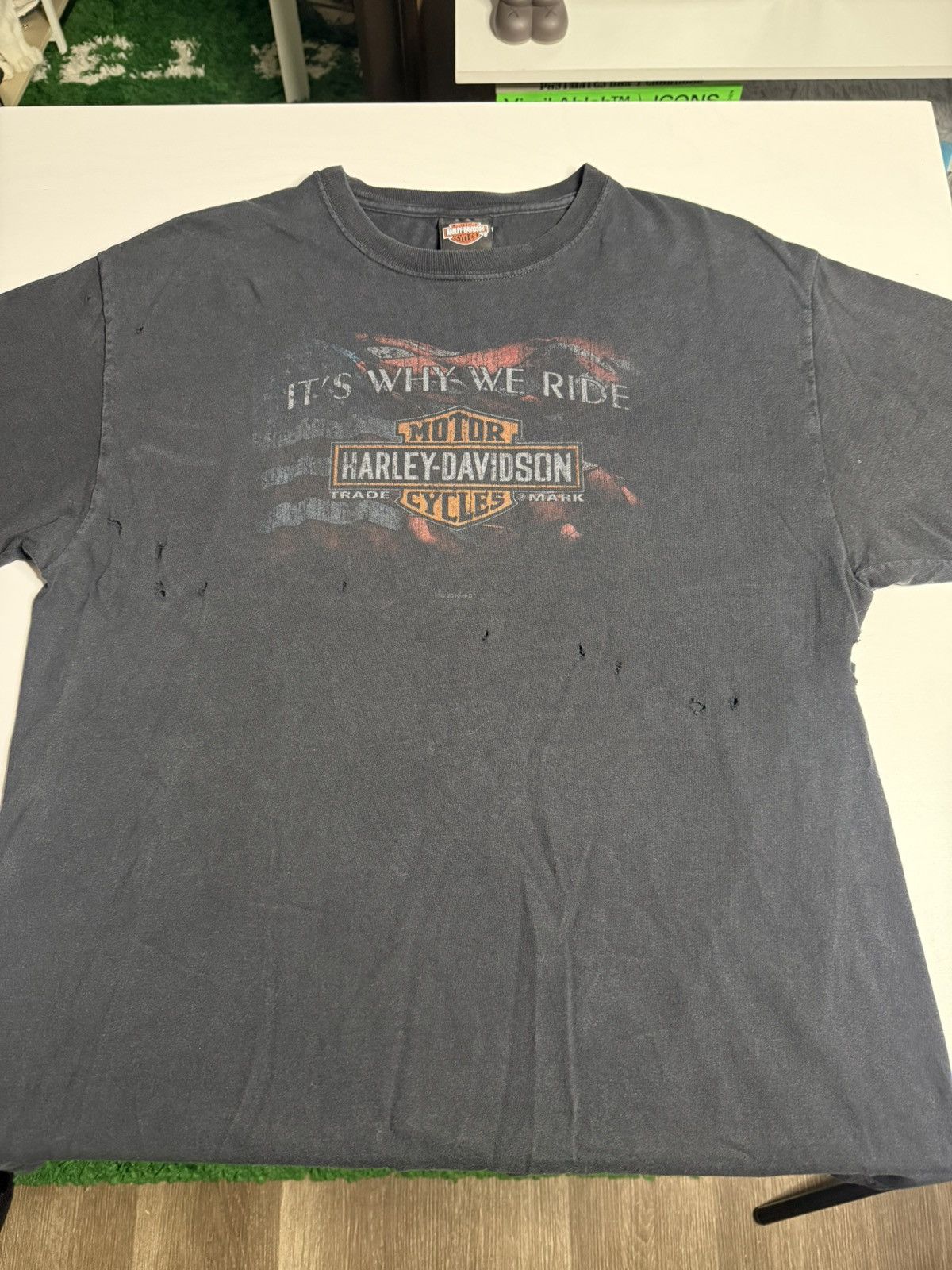 Harley Davidson VINTAGE Y2K Harley Davidson Sturgis Tee "Black" [ L ] Size US L / EU 52-54 / 3 - 3 Thumbnail