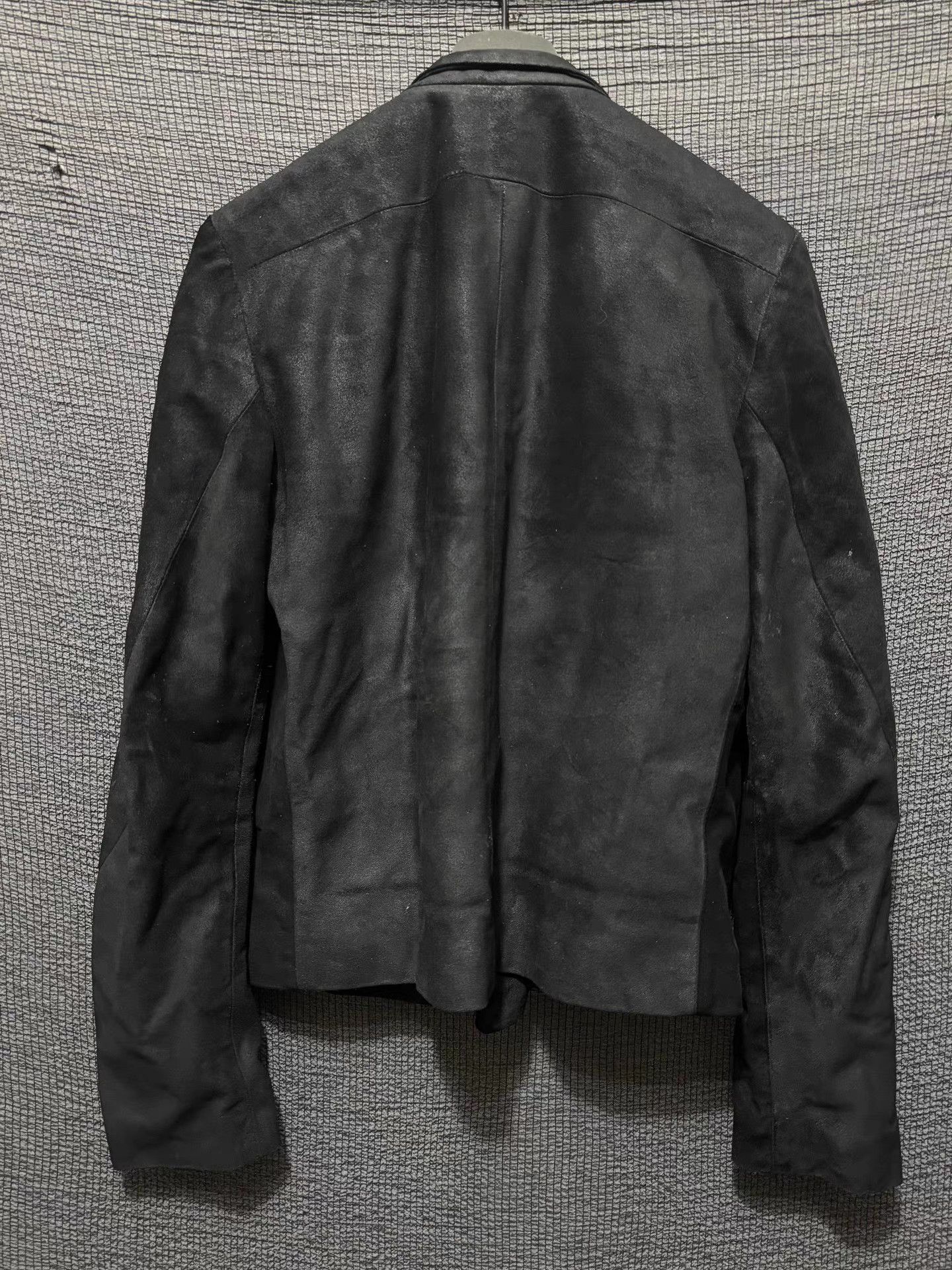 Lumen Et Umbra Lumen Et Umbra dark avant-garde artisan leather jacket Size US S / EU 44-46 / 1 - 2 Thumbnail
