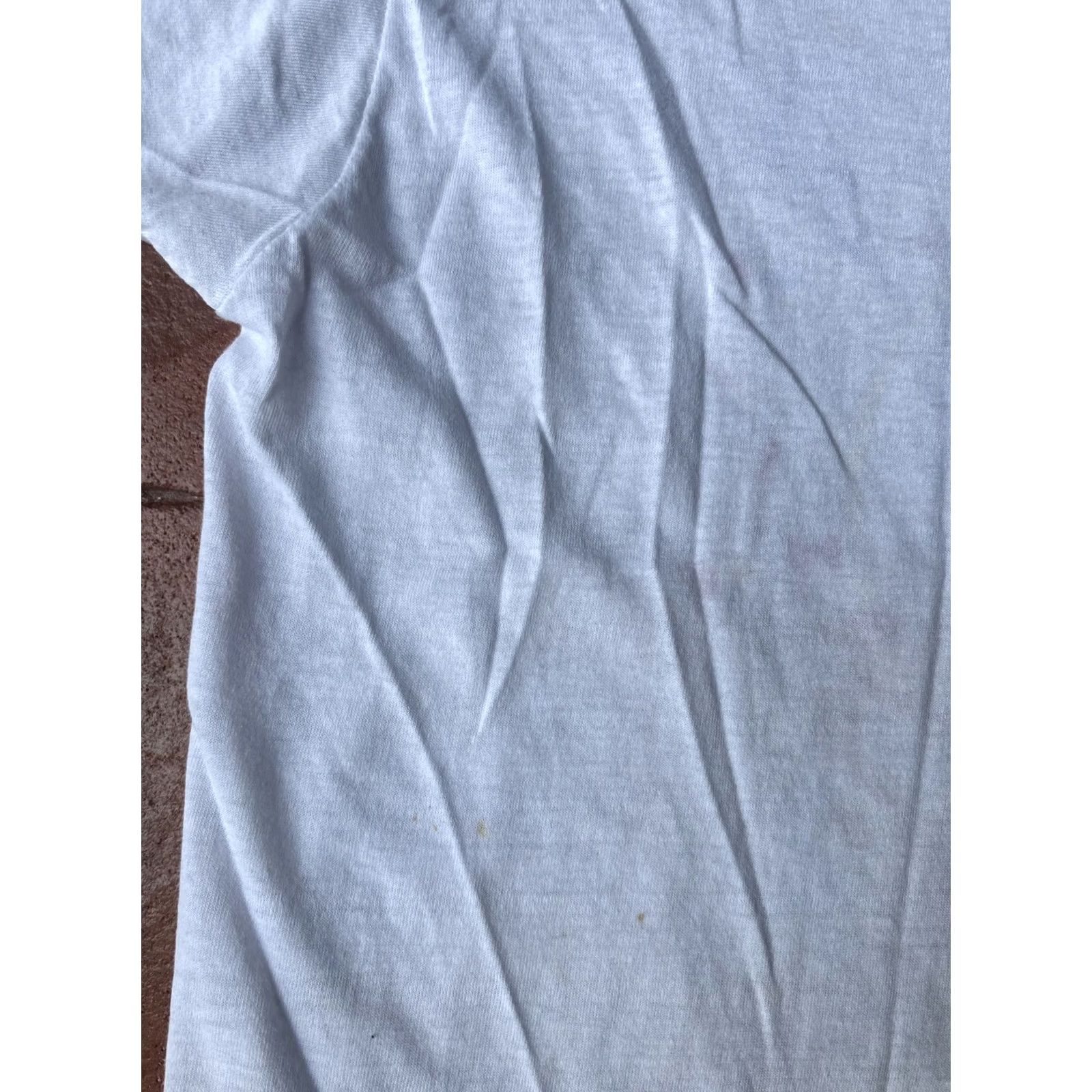 Vintage VINTAGE Sovereign of the Seas Cruise Ship Promo T-Shirt Large White Crew Neck Short Sleeve Cotton Logo Mens 80s Ship Theme 80s Size US L / EU 52-54 / 3 - 5 Thumbnail