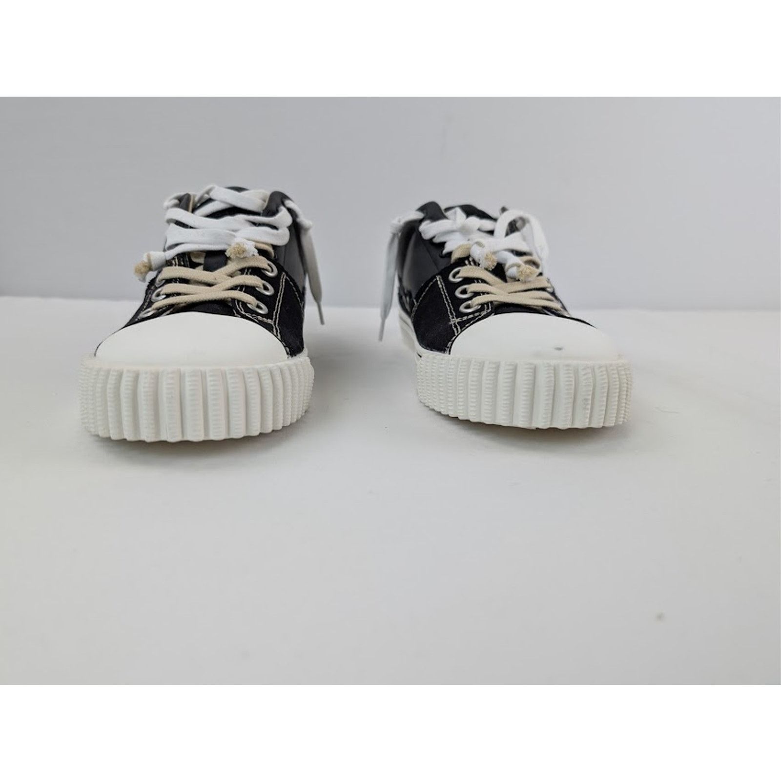 Maison Margiela o1rshd1 Evolution Low Sneakers in Black / White Size US 13 / EU 46 - 9 Thumbnail