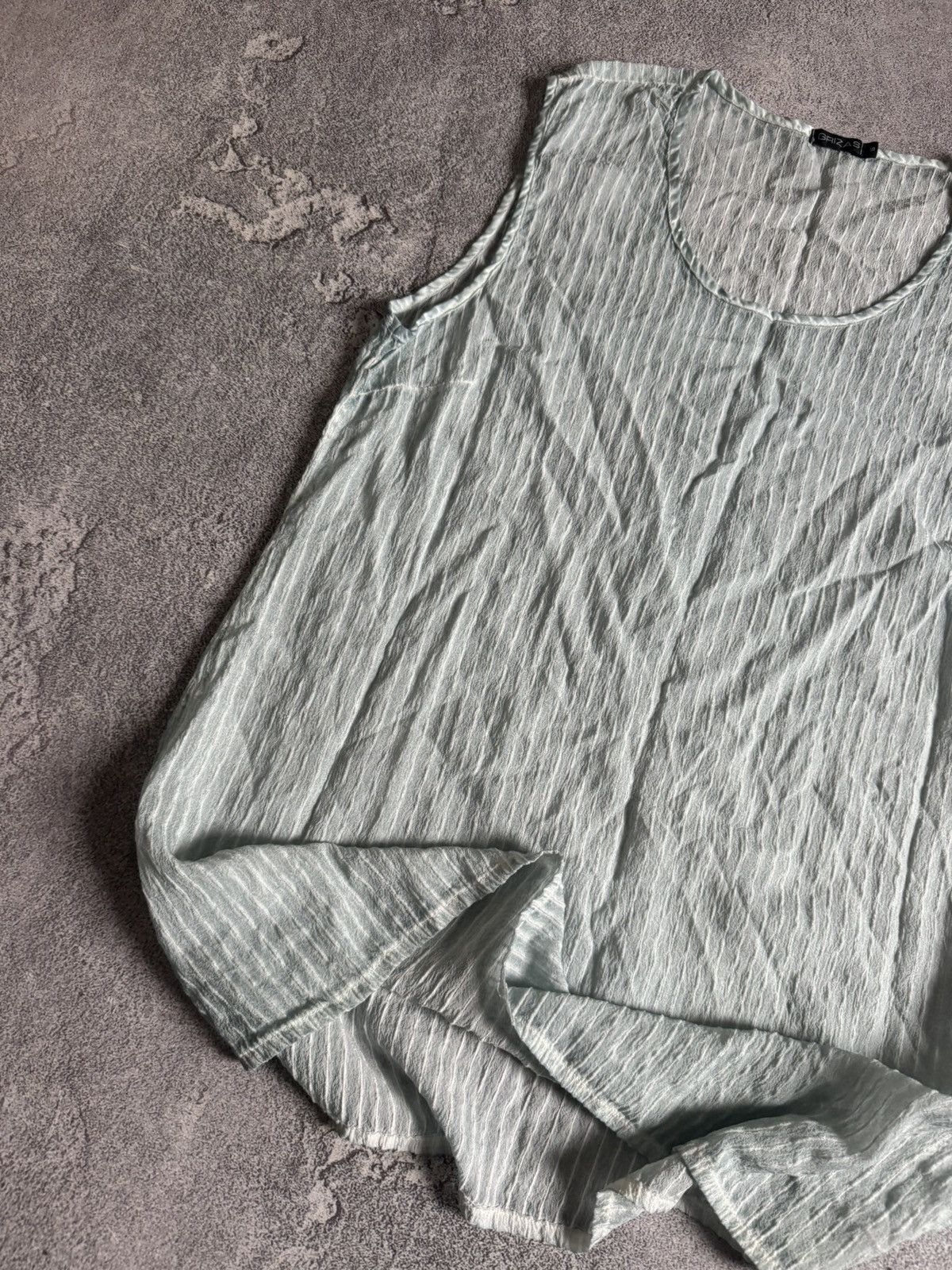 Rundholz Grizas S silk avantagrde tank top sleeveless shirt vinatge Size S / US 4 / IT 40 - 3 Thumbnail