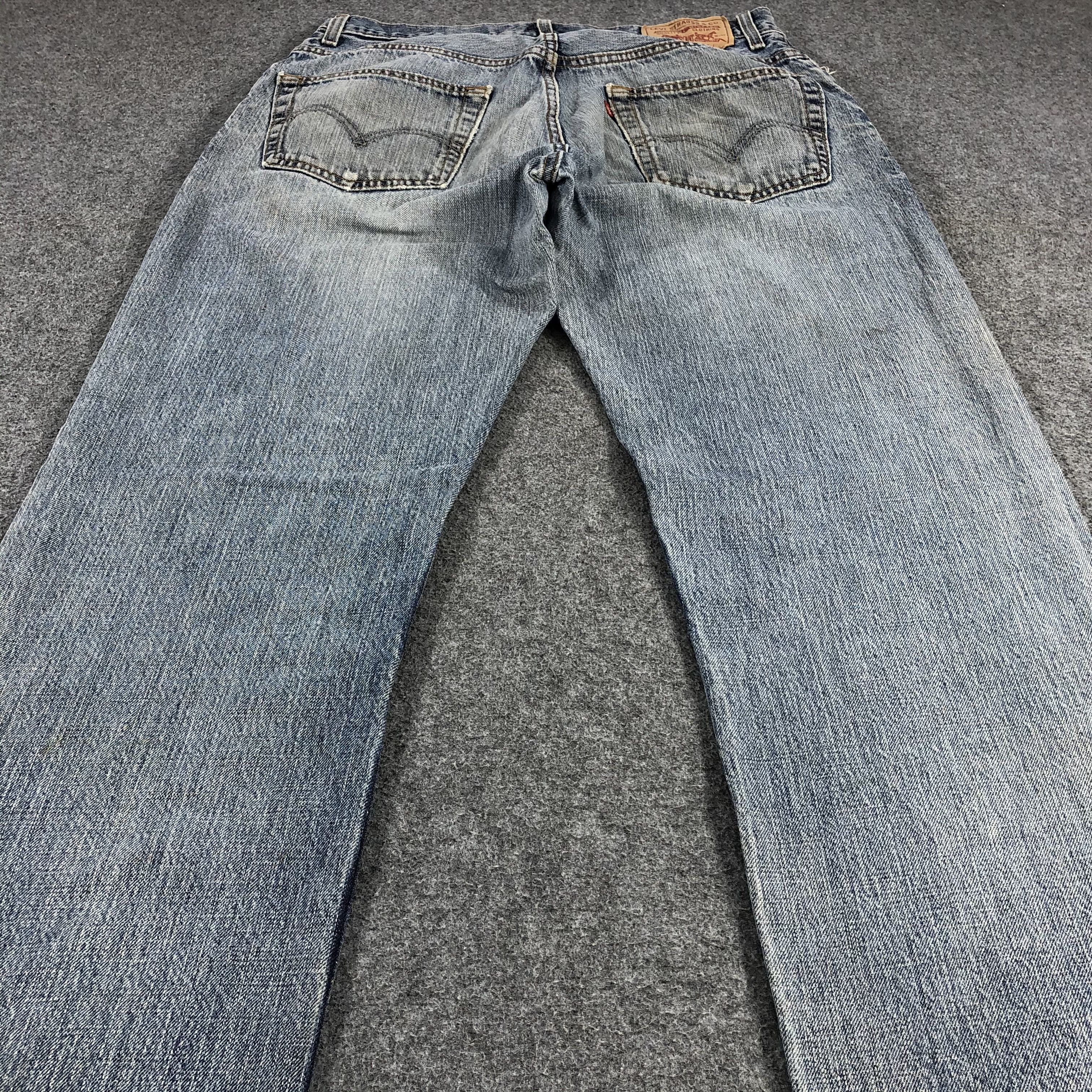 Levi's Vintage Distress Levis 559 Jeans-JM1134 Size US 34 / EU 50 - 4 Thumbnail