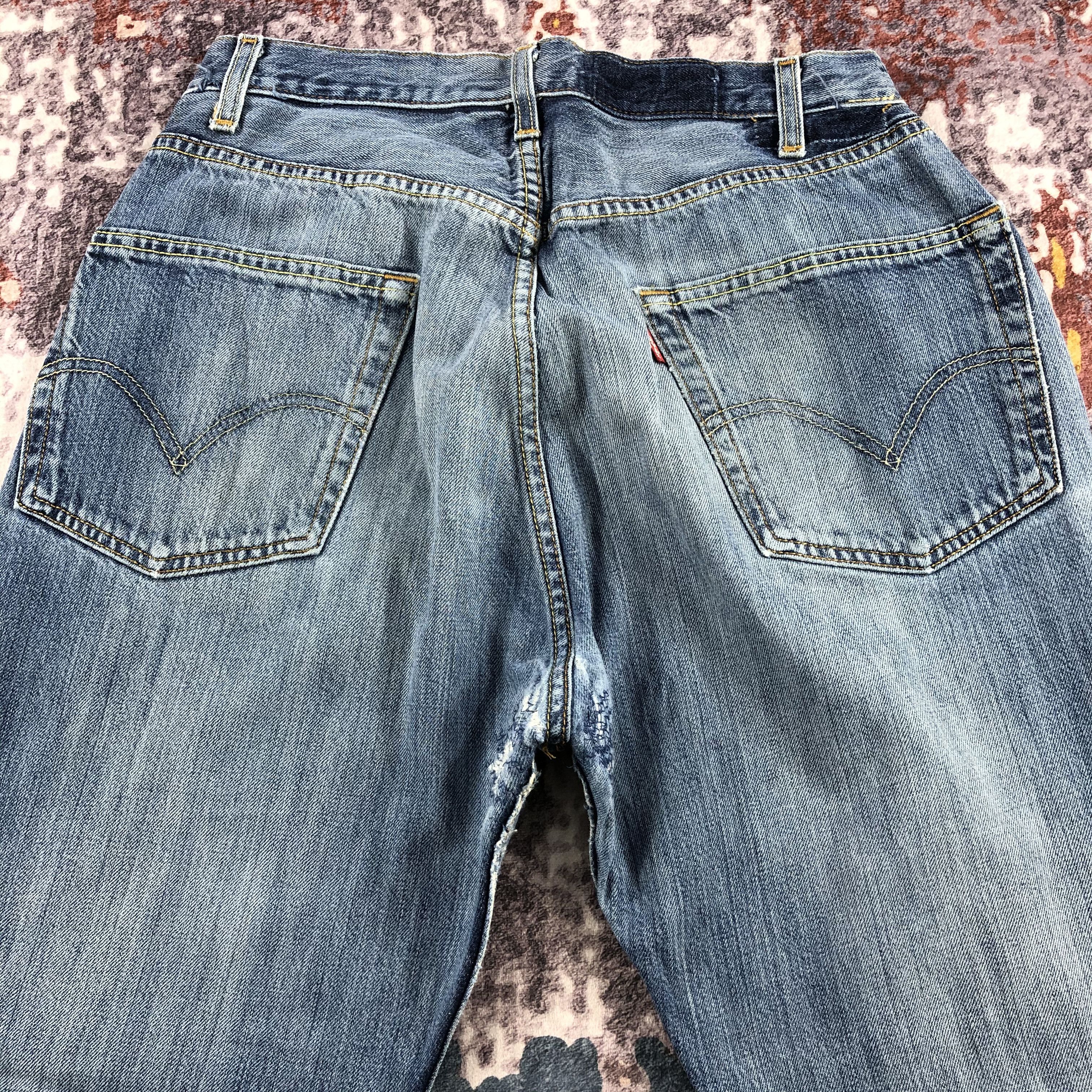 Levi's Vintage 90s Blue Wash Levis 501 Jeans-JM2626 Size US 30 / EU 46 - 5 Thumbnail