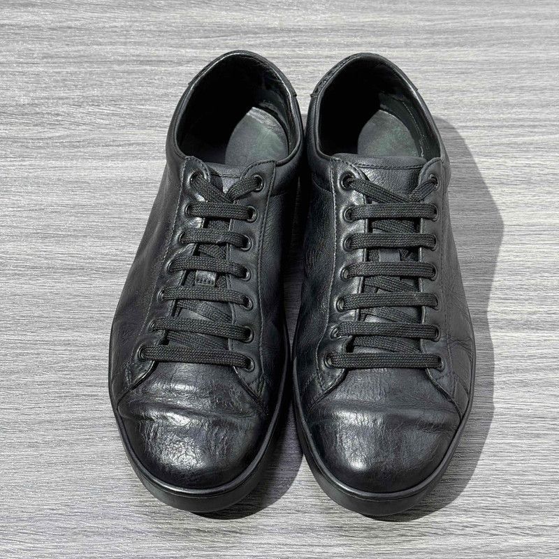 Gucci Gucci Low-top Fashion Sneakers in Black Blue Size US 8 / EU 41 - 2 Thumbnail