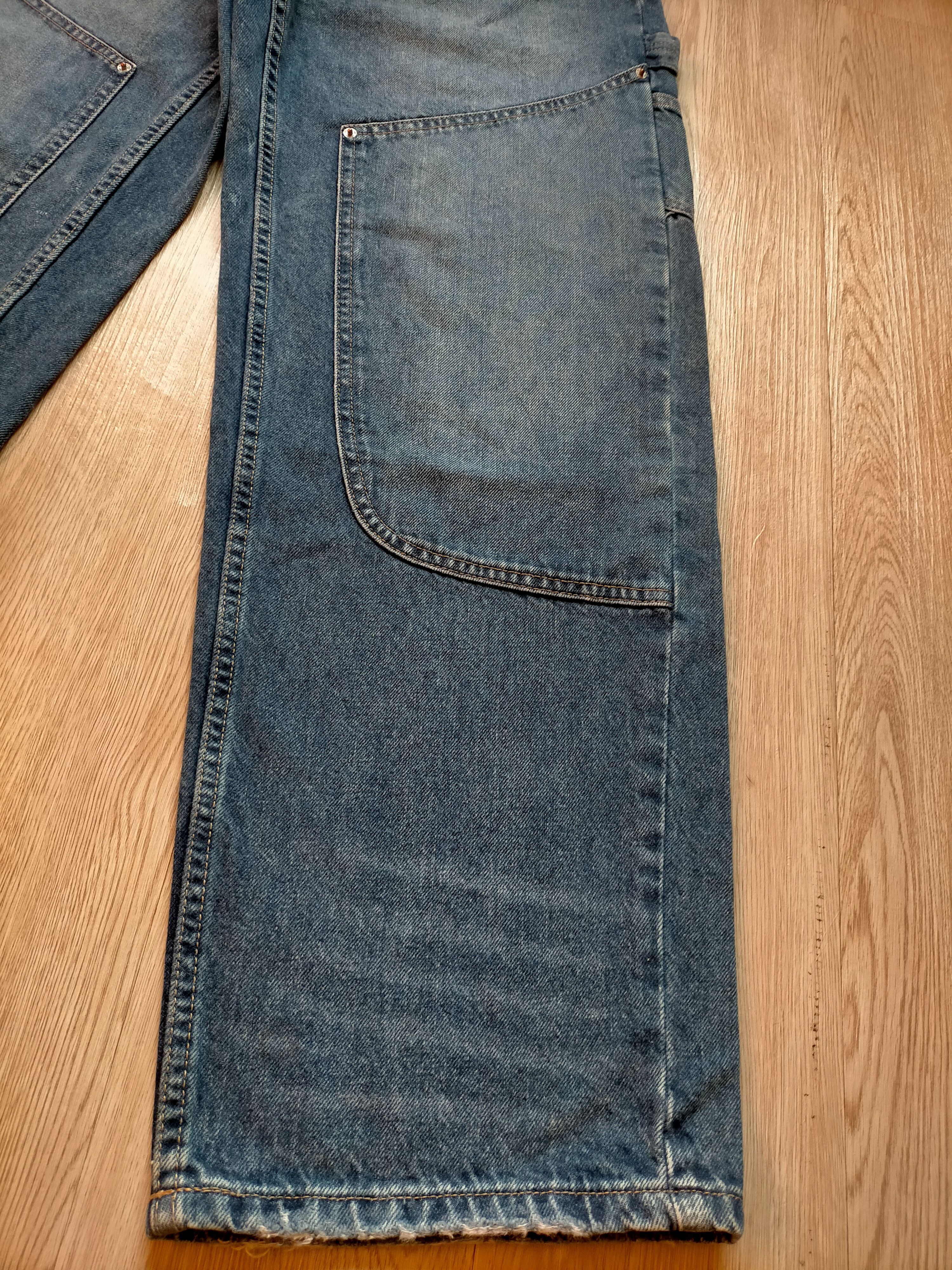 Bdg BDG Bella Baggy Carpenter Double Knee Jeans Size US 30 / EU 46 - 9 Thumbnail