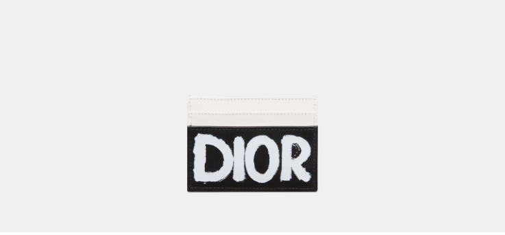 Dior o1w1db10725 Size : OS / S3601U Card Holder in Black/White Size ONE SIZE - 2 Thumbnail