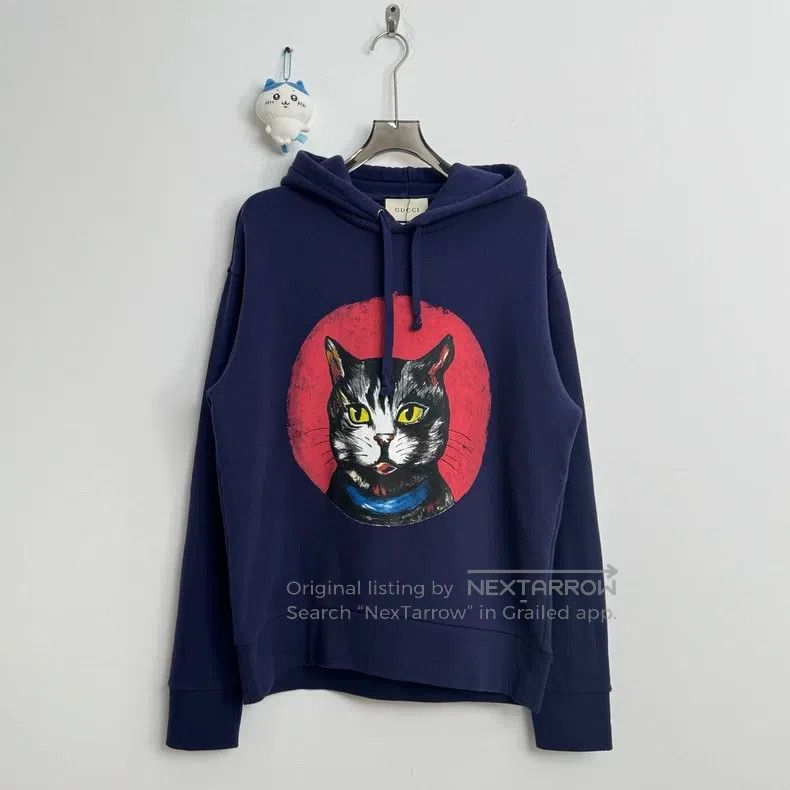 Gucci Gucci Fairy cat slogan hoodie Size US M / EU 48-50 / 2 - 1 Thumbnail