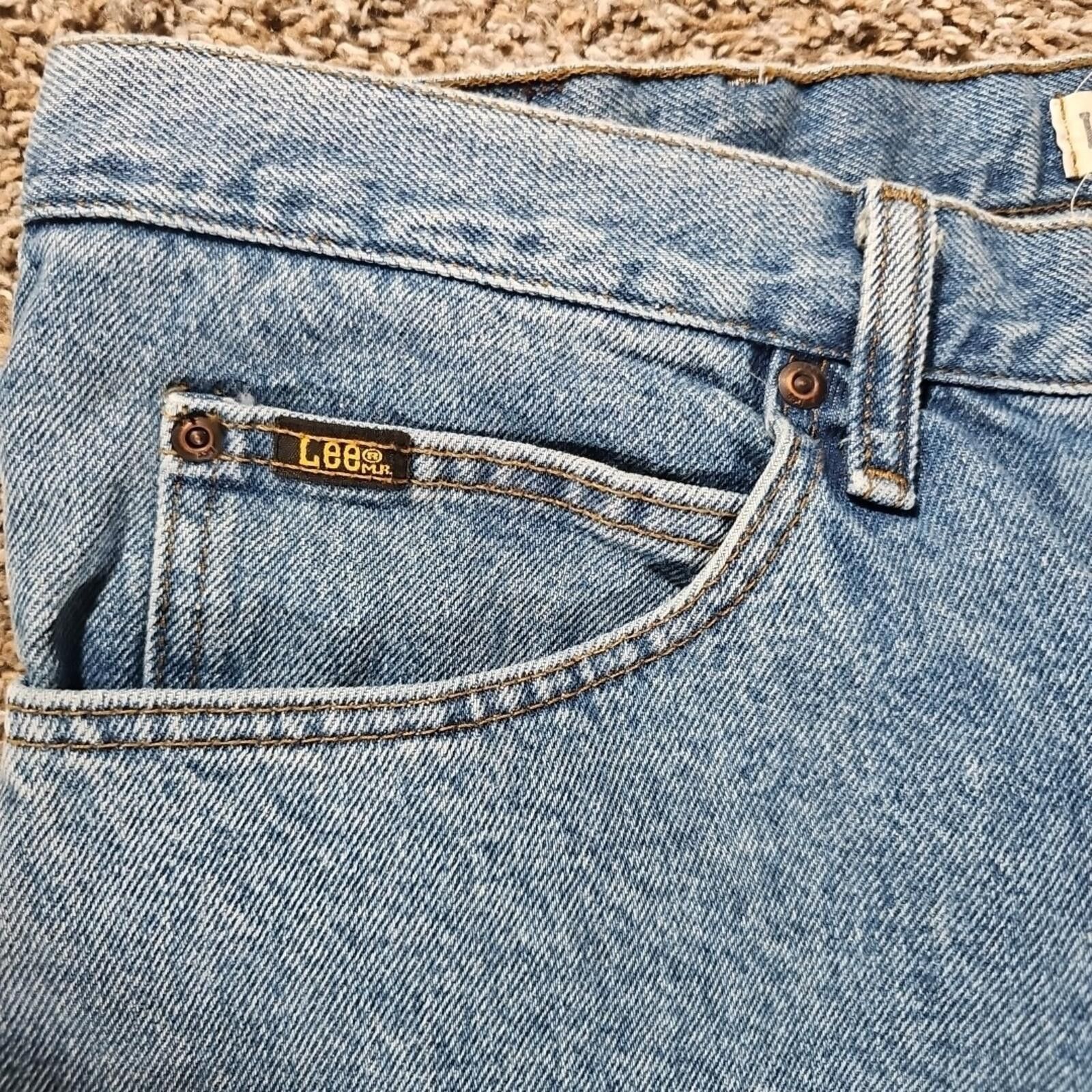 Lee LEE Relaxed Fit Straight Cut 36x32 Jeans Size US 36 / EU 52 - 2 Thumbnail