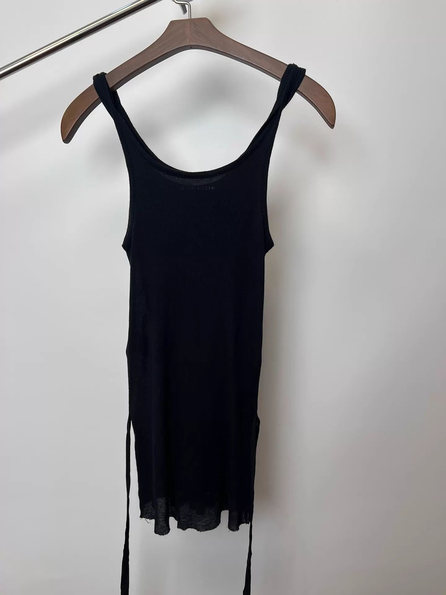 Ann Demeulemeester Ann Demeulemeester Ribbon Double-Layer Tank Top XXS Size XXS / US 00 / IT 34 - 7 Thumbnail