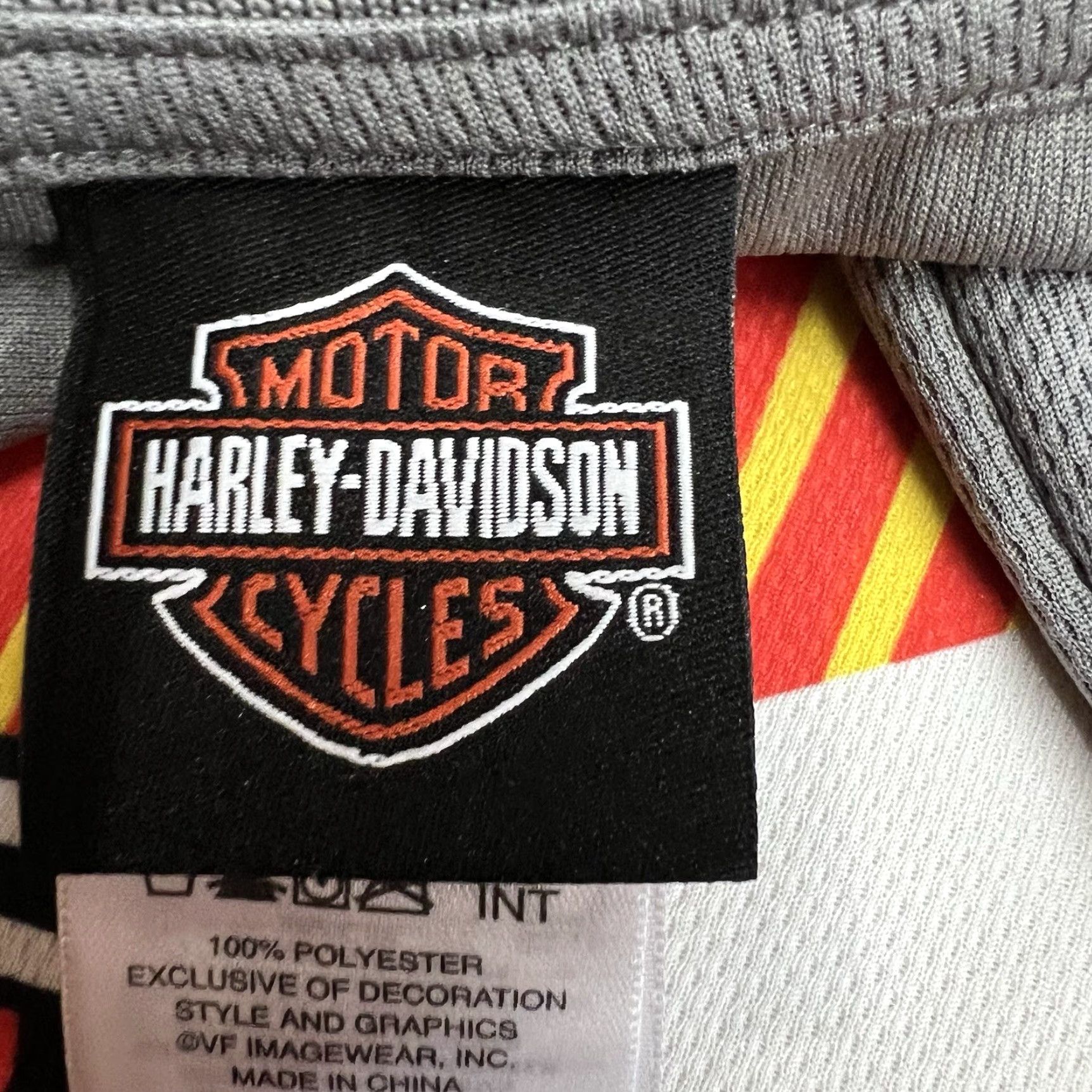 Harley Davidson Harley-Davidson Polo Shirt Men's 4XL Gray Greenville SC Size US XXL / EU 58 / 5 - 6 Thumbnail