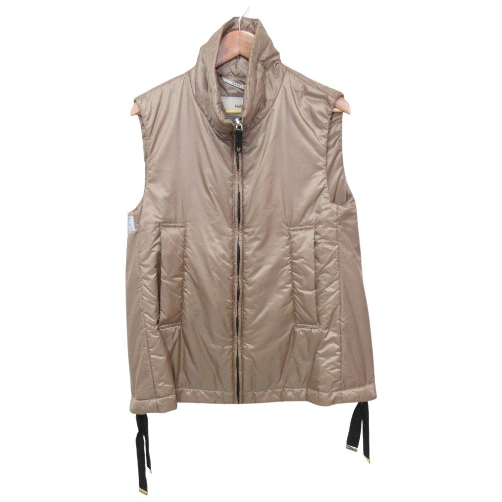 Max Mara MaxMara Max Mara The Cube GREENVE CAMLUXE Padding Vest Textile Outerwear 25292960146 DUTY FREE for USA Size ONE SIZE - 1 Thumbnail
