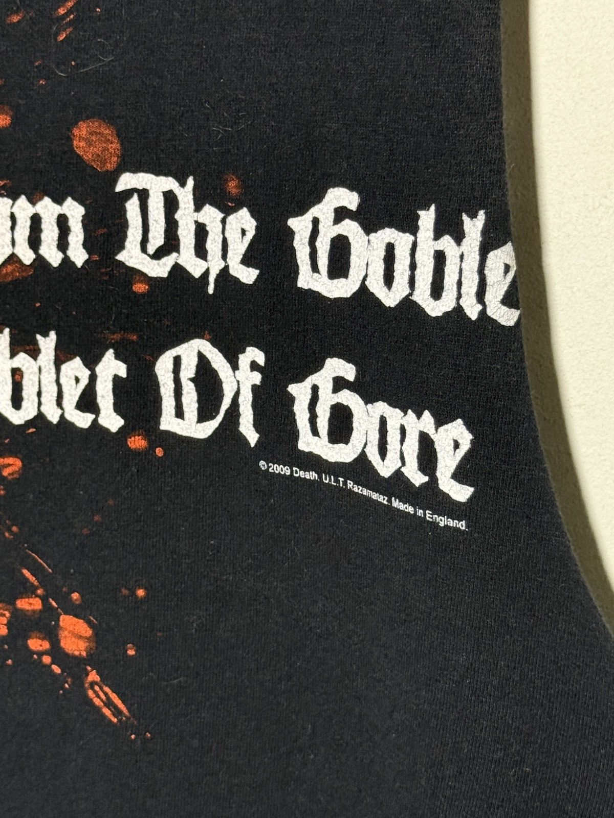 Band Tees Death “Scream Bloody Gore” Tank Top (2009) Size US M / EU 48-50 / 2 - 6 Thumbnail