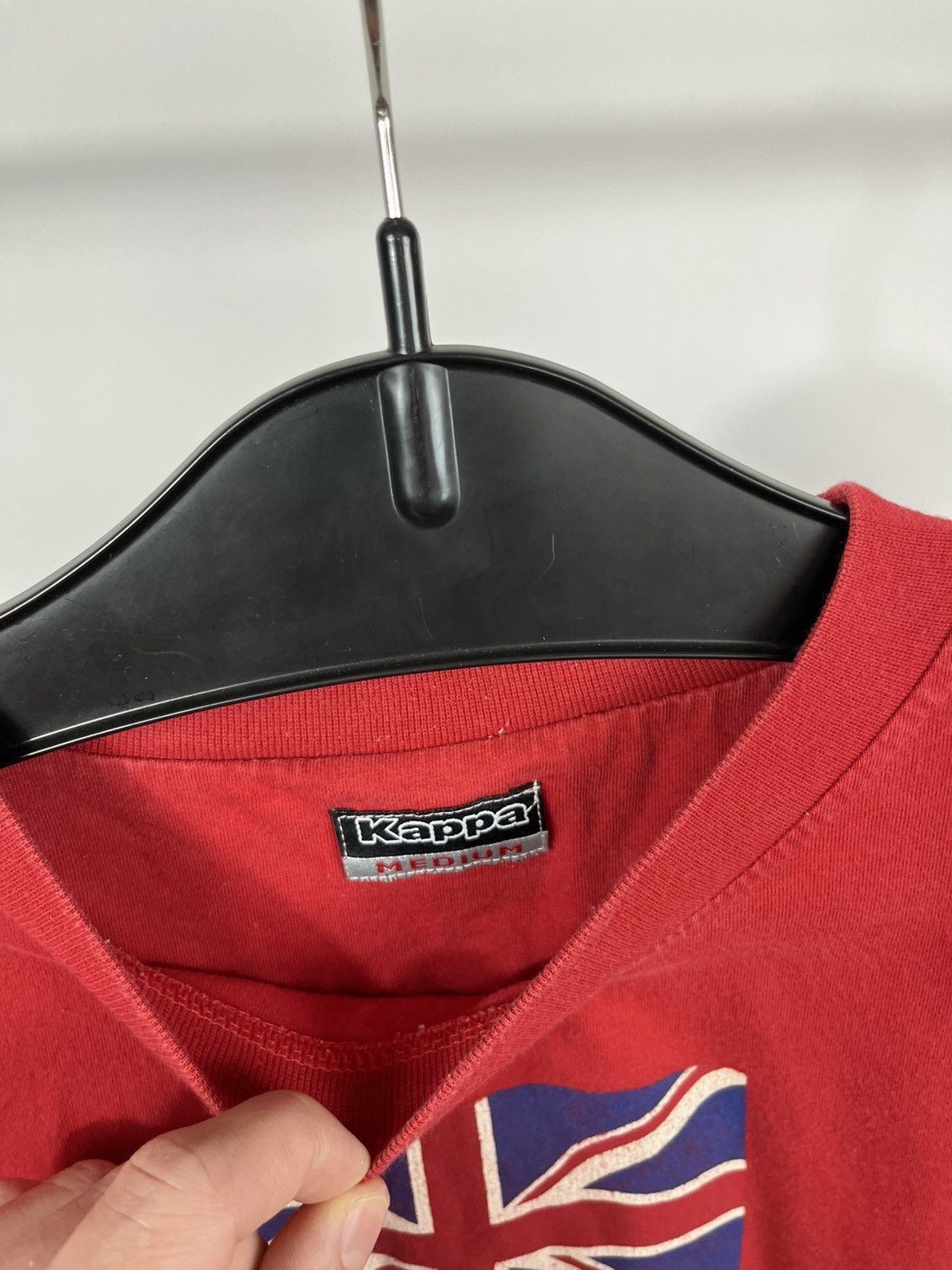 Kappa Kappa London Union Jack Flag Red Long Sleeve T Shirt UK Size US M / EU 48-50 / 2 - 4 Thumbnail