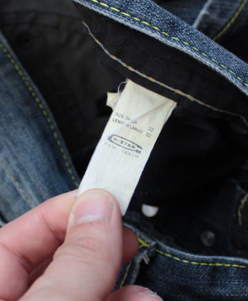 G-Star 🔥 Vintage Pants G Star Raw 96 Y2K Jeans Denim Japan Style Size US 32 / EU 48 - 5 Thumbnail