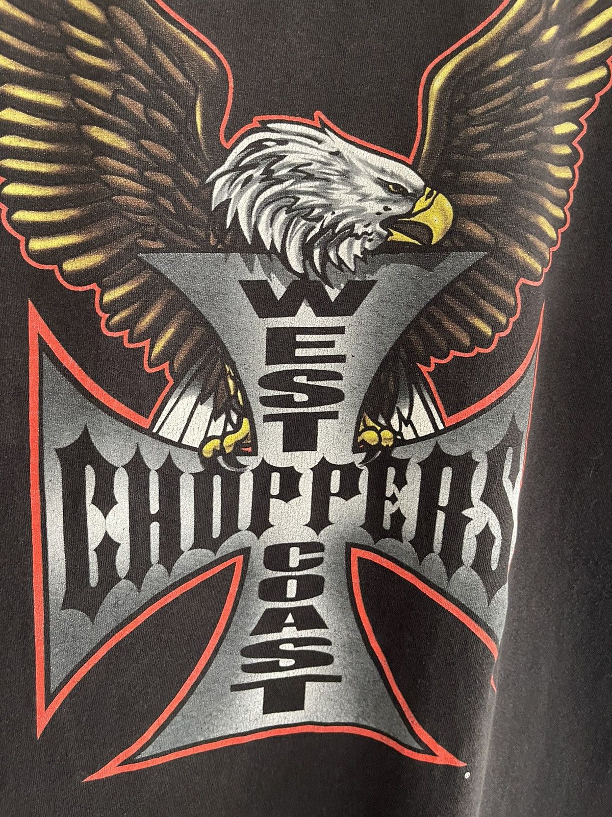 West Coast Choppers West Coast Choppers Jesse Jo Eagle Tank Top Faded Size US XL / EU 56 / 4 - 5 Thumbnail