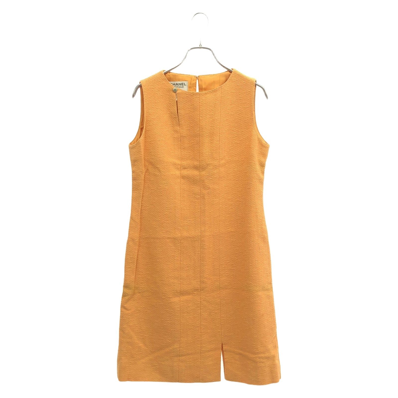 Chanel Chanel One Piece Silk Orange Size ONE SIZE - 1 Thumbnail