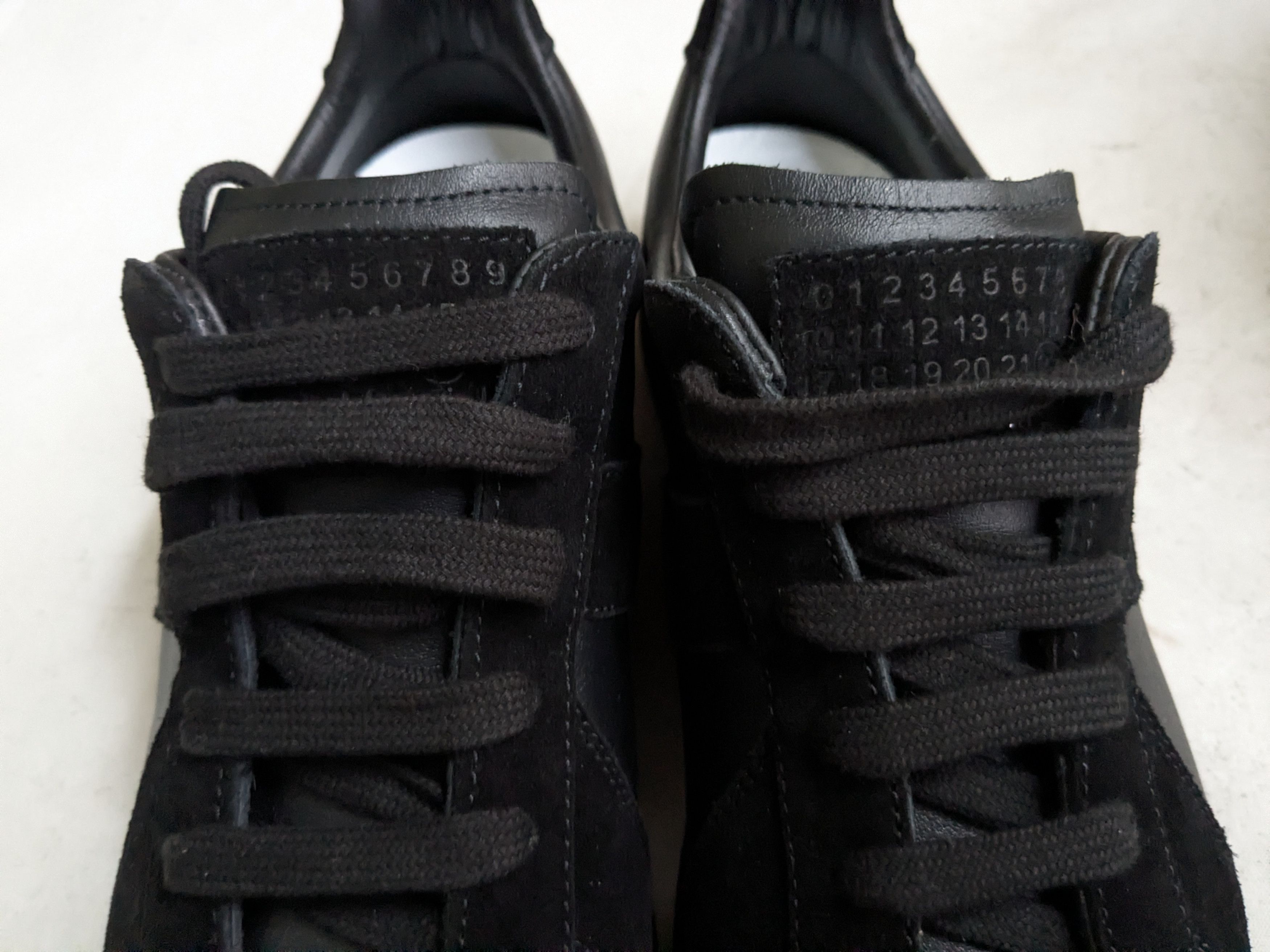 Maison Margiela Maison Margiela GAT Replica Black 8 41 Low Tops Size US 8 / EU 41 - 2 Thumbnail
