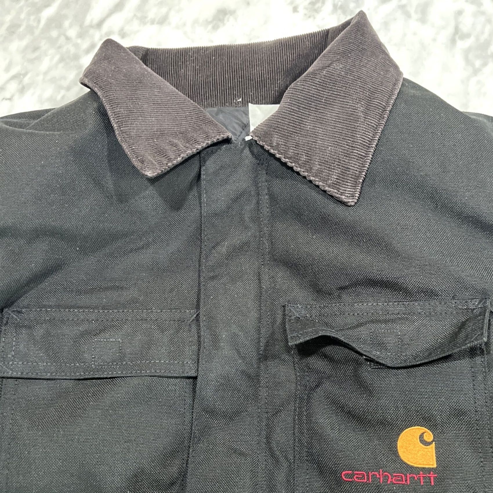 Carhartt VINTAGE Carhartt Jacket Men’s 2XL Black Union Made Chore Quilted Liner Work USA Jacket Size US XXL / EU 58 / 5 - 4 Thumbnail
