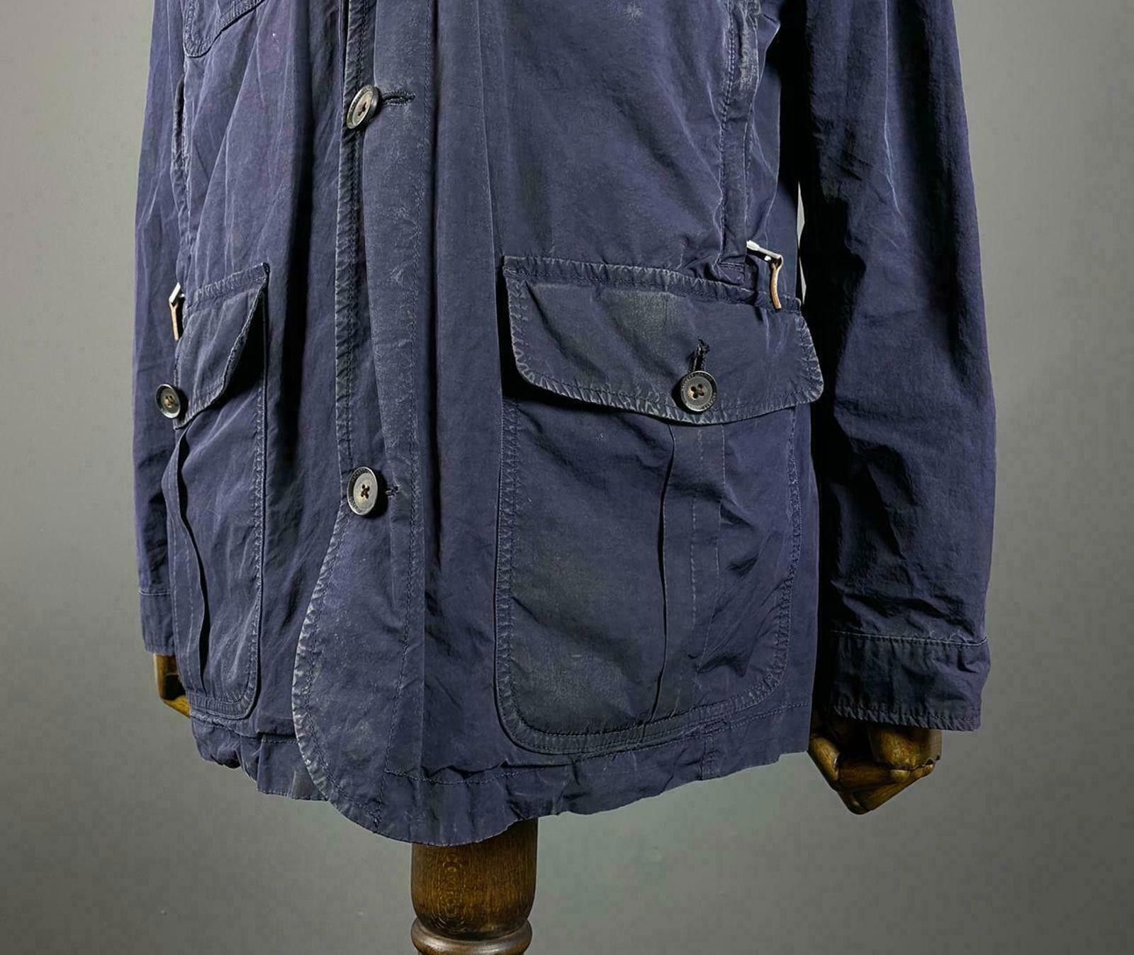 Designer Men Hackett London Blue Multi Pocket Nylon Jacket Size XL Size US XL / EU 56 / 4 - 4 Thumbnail