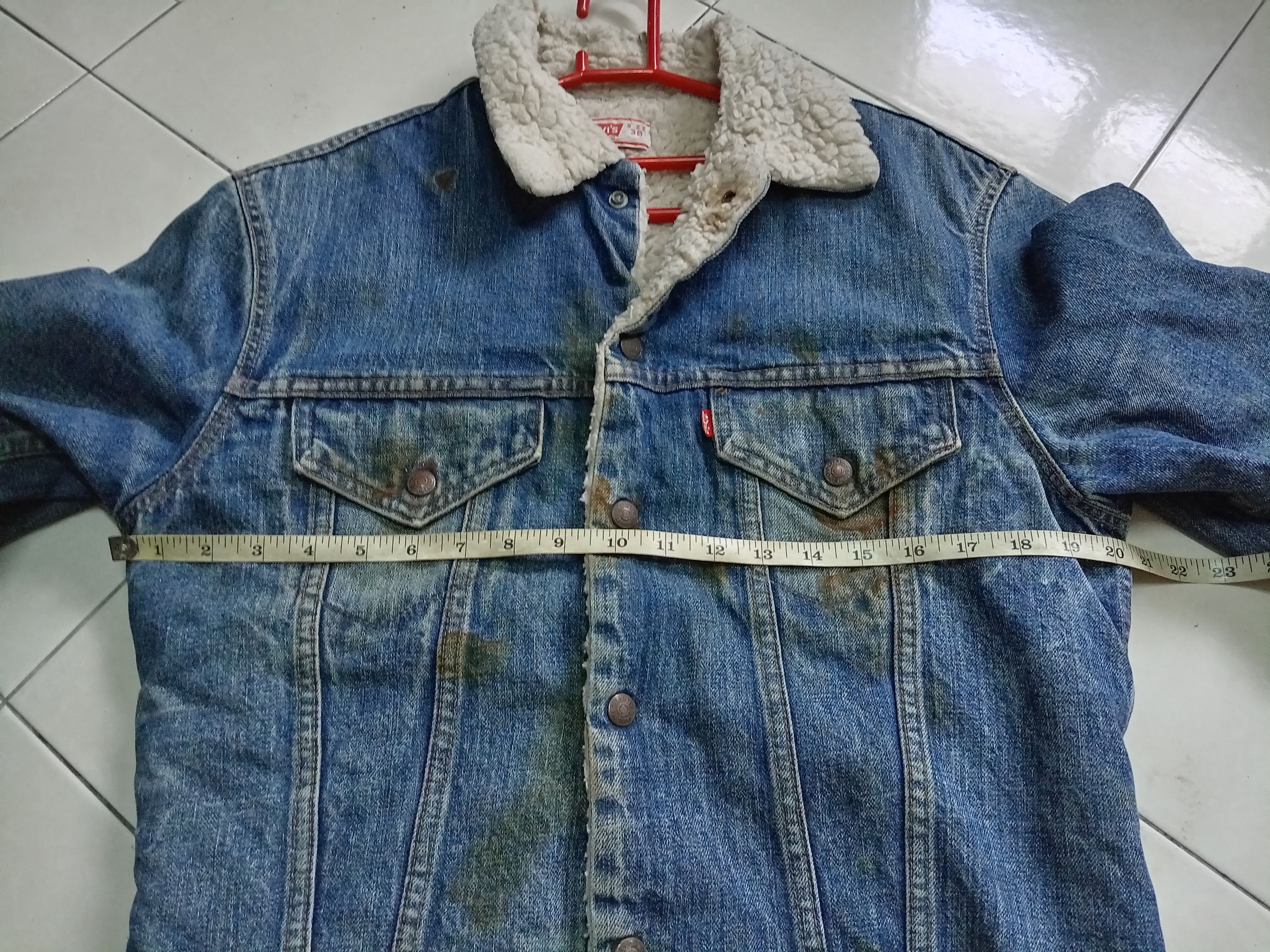 Levi's × Vintage Vintage levi's snap button sherpa denim jacket Size US S / EU 44-46 / 1 - 11 Thumbnail