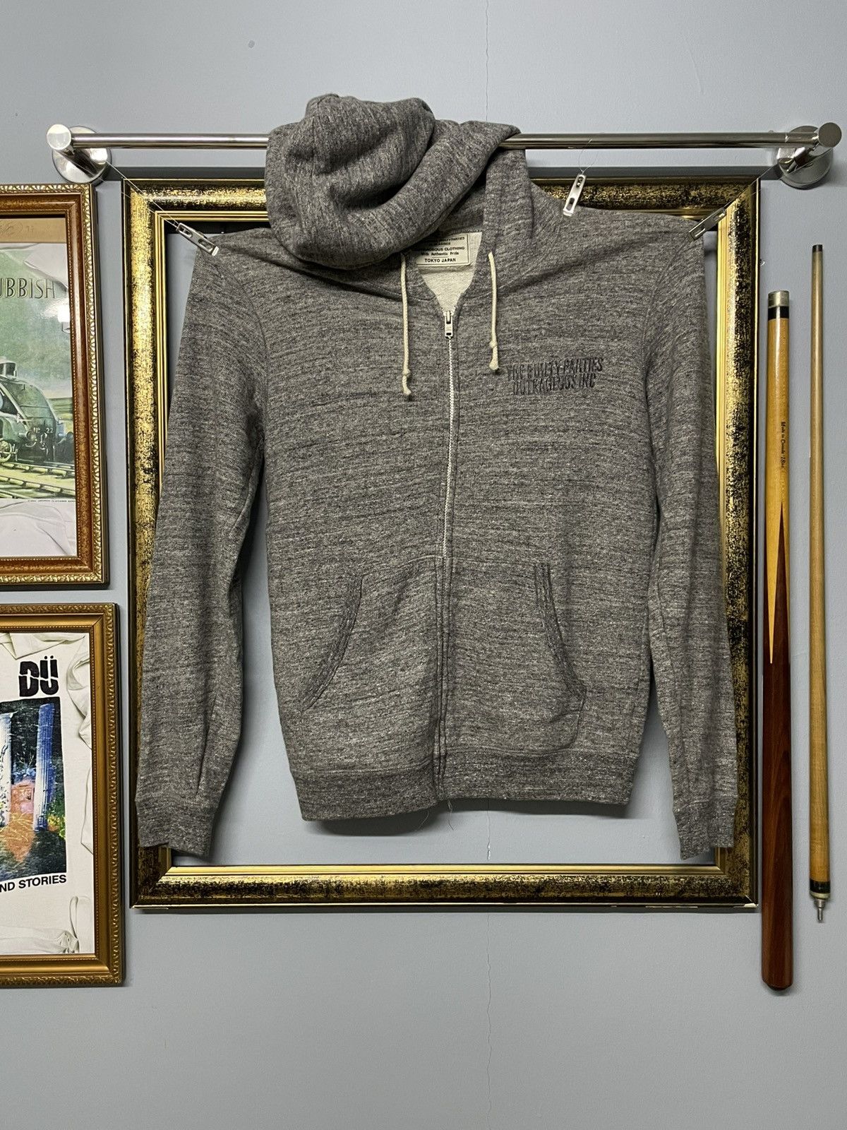 Wacko Maria Vintage Designer Wacko Maria The Guilty Parties Skull Hoodie Size US M / EU 48-50 / 2 - 6 Thumbnail