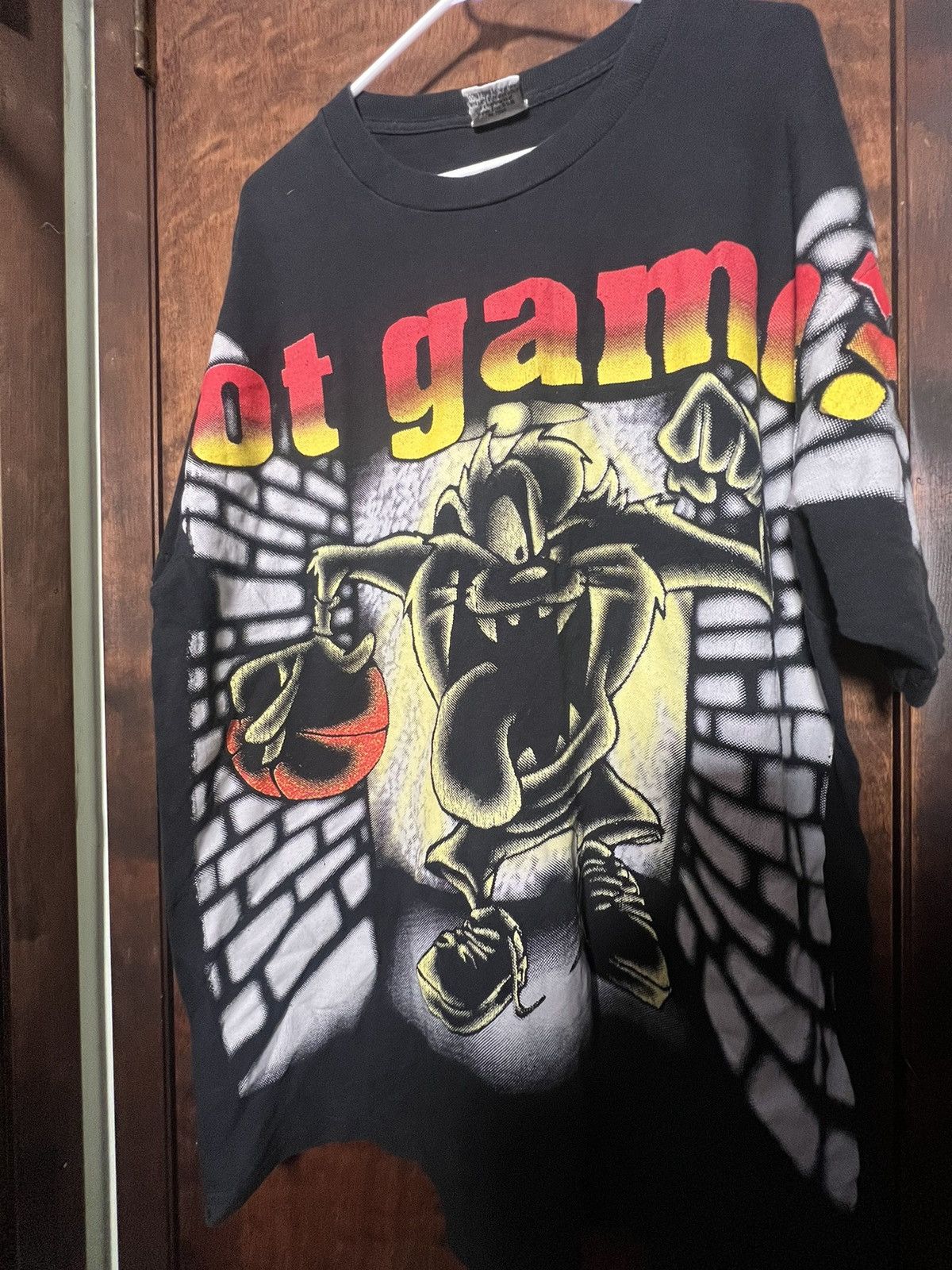 Vintage Taz basketball xl vintage rare Size US XL / EU 56 / 4 - 1 Thumbnail