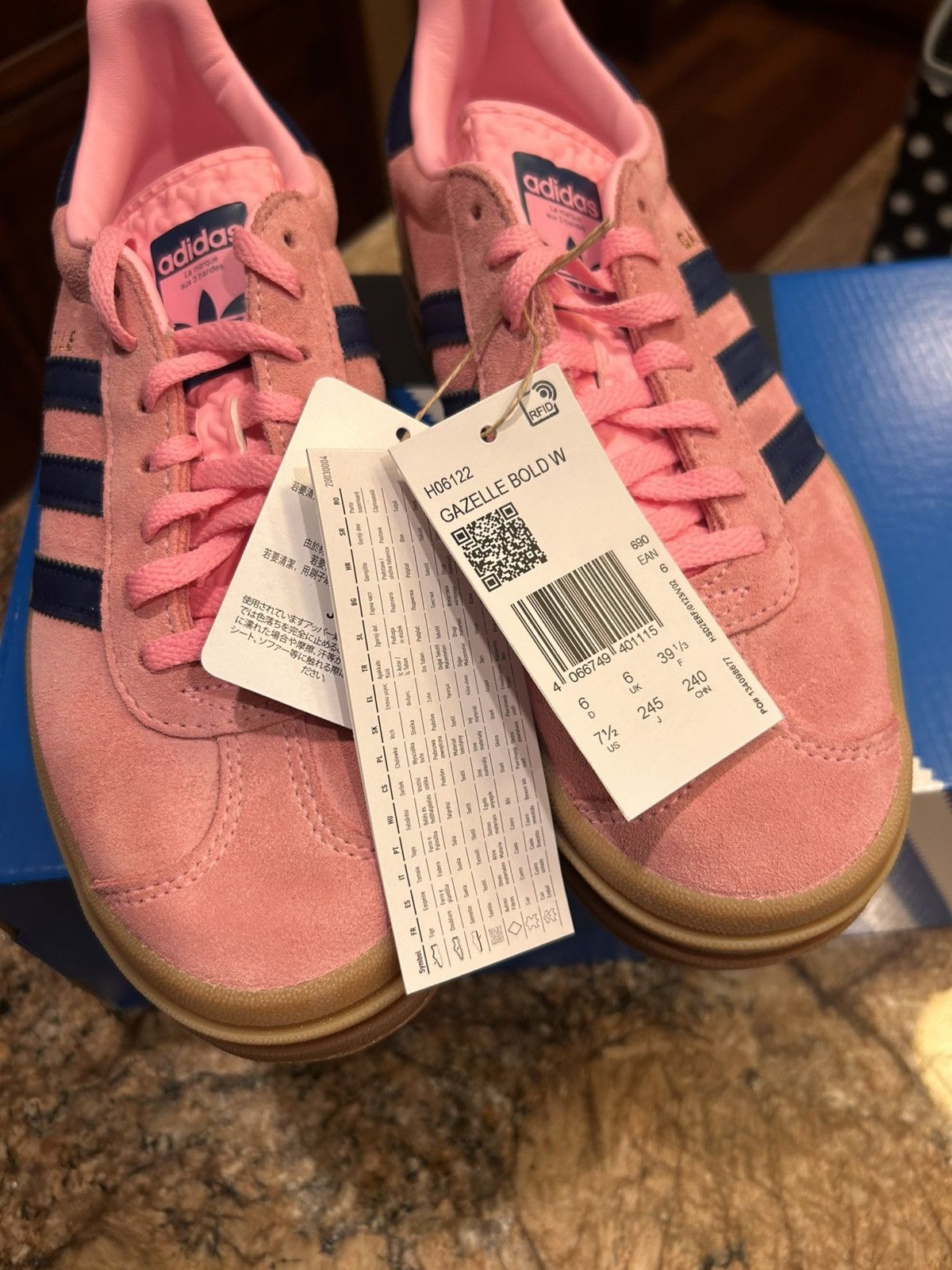 Adidas Gazelle Bold ‘Pink Glow Gum’