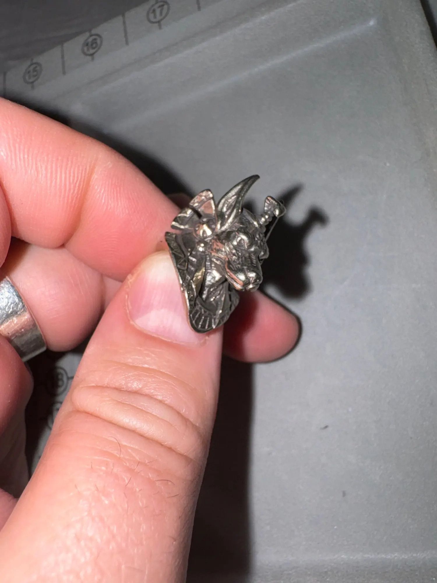 Handmade 3Pcs Anubis Jackal Knife Beads Paracord Bead Zipper Umbrella Size ONE SIZE - 3 Thumbnail