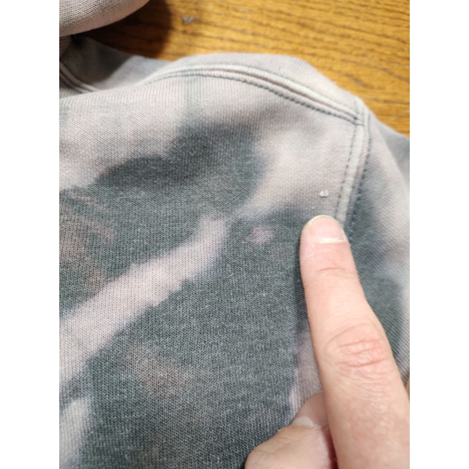 Carhartt VINTAGE Carhartt Victory Mens Tag M Gray 1/4 Zip Hoodie Sweatshirt Acid Wash Tie Dye Size US M / EU 48-50 / 2 - 6 Thumbnail