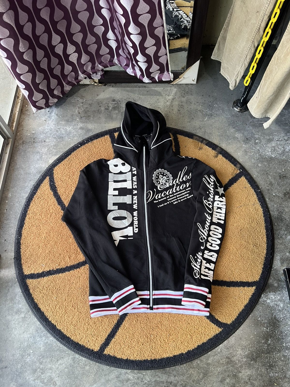 Japanese Brand 🔥Excuse Endless Vacation Zipper Hoodie Size US S / EU 44-46 / 1 - 1 Thumbnail