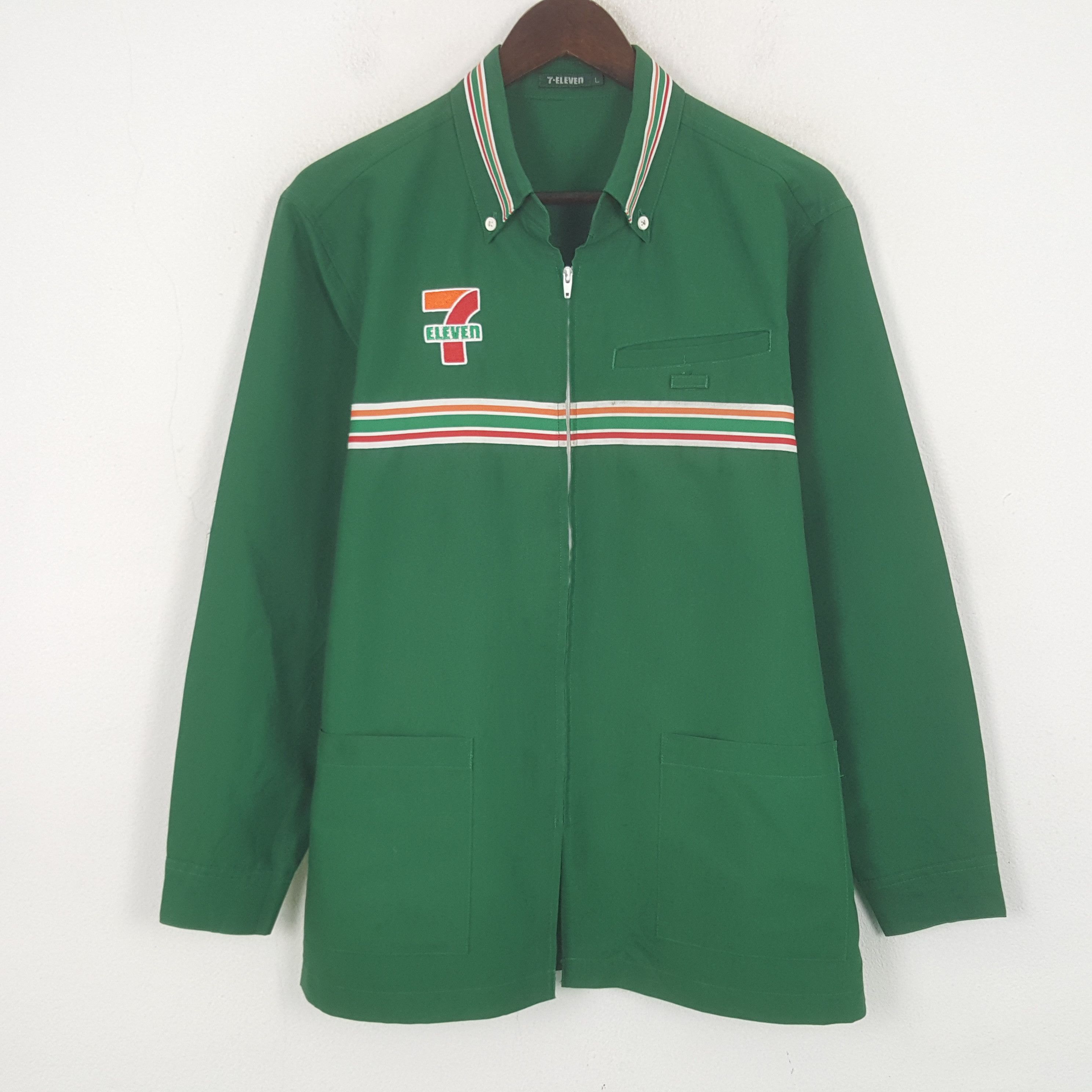 Japanese Brand Vintage 7 Eleven Embroidery Logo Uniform Japan Jacket Size US M / EU 48-50 / 2 - 3 Thumbnail