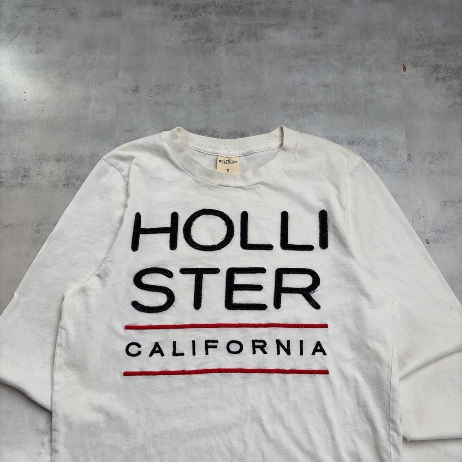 Other Y2K White Hollister Surf Grunge Long Sleeve Shirt Size US S / EU 44-46 / 1 - 3 Thumbnail