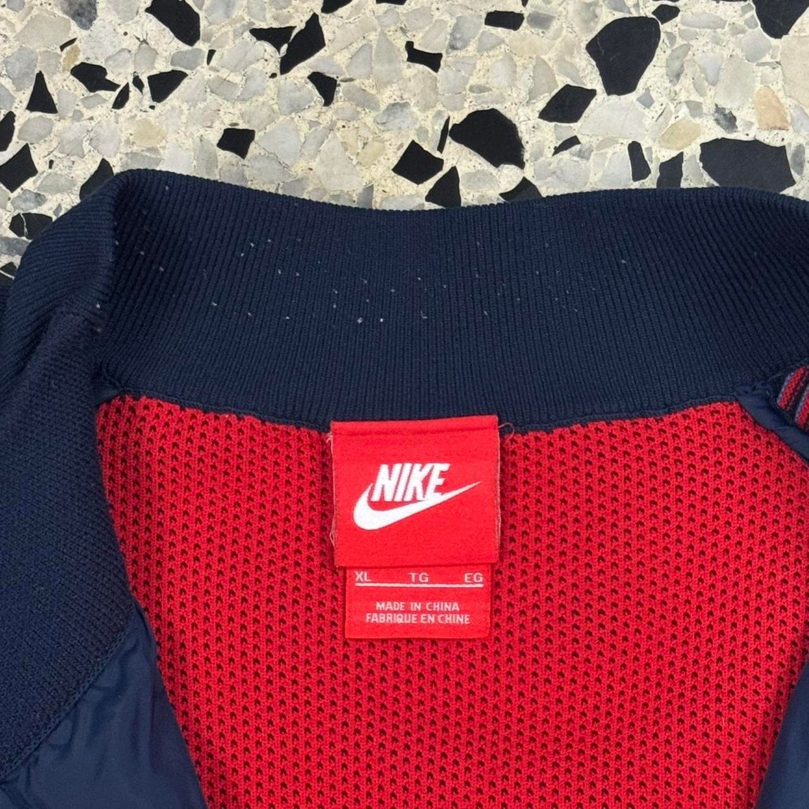 Nike × Vintage VINTAGE NIKE TECH KNIT DYNAMIC REVEAL VARSITY TRACK JACKET: Size US XL / EU 56 / 4 - 3 Thumbnail