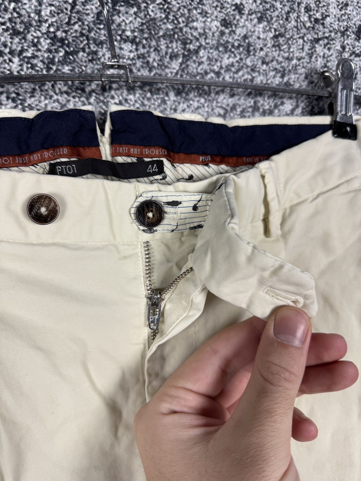 Japanese Brand Men’s PT01 Slim Fit Chino Japanese Pants Trouser Size 44 Size US 30 / EU 46 - 5 Thumbnail