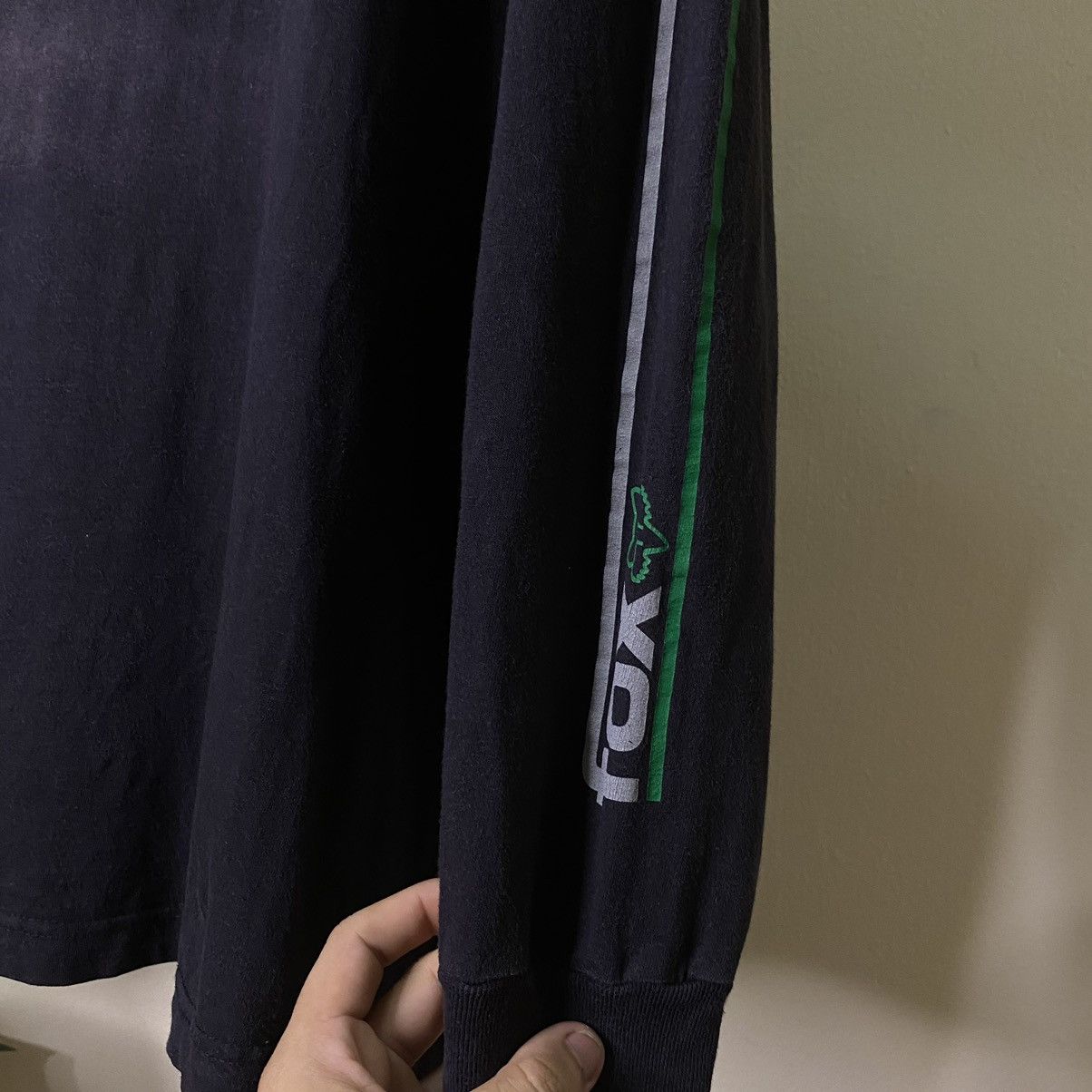 Fox Racing × Vintage Vintage 2000s Fox Racing Co LS Tee Size US L / EU 52-54 / 3 - 3 Thumbnail